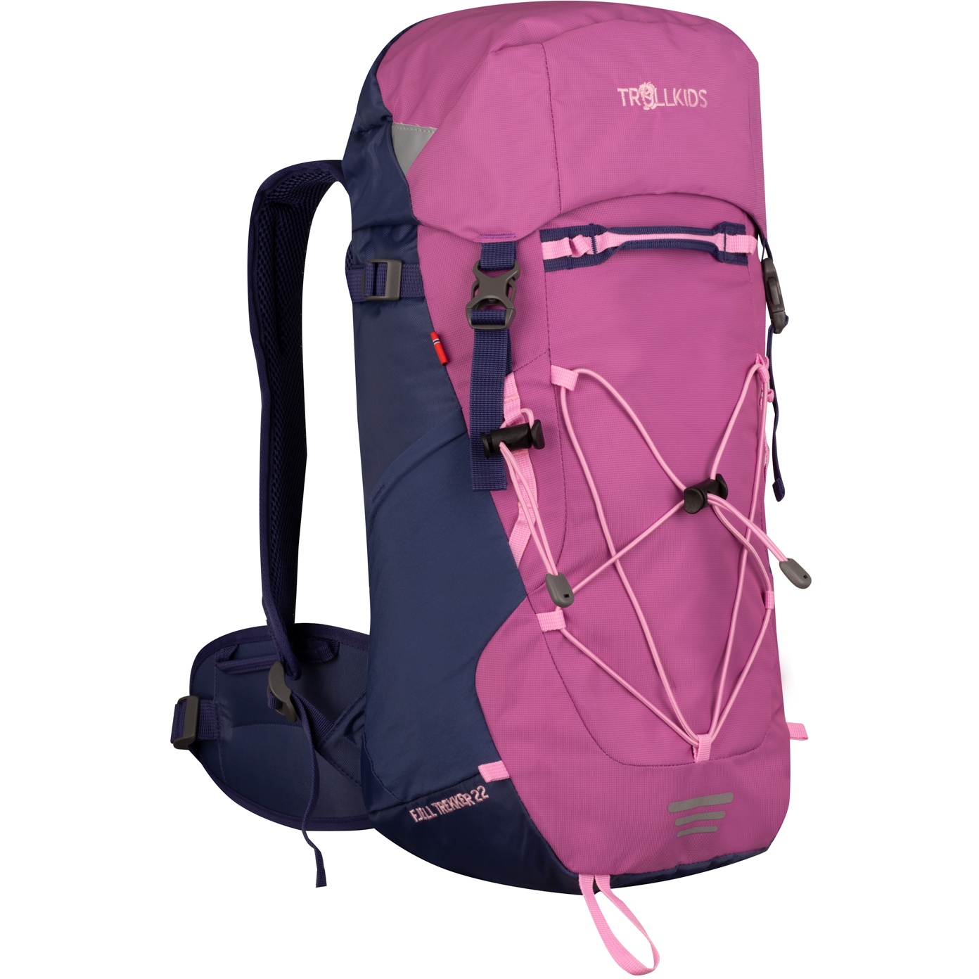 Picture of Trollkids Fjell Trekker 22L Backpack Kids - mallow pink/violet blue/wild rose