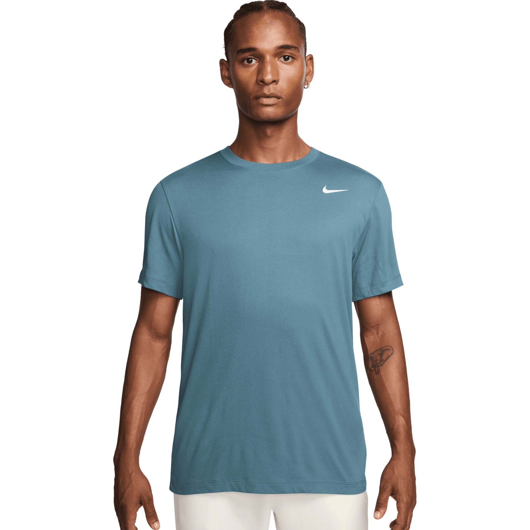 Мужская тренировочная футболка Nike Dri-FIT - дымчато-голубая AR6029-006