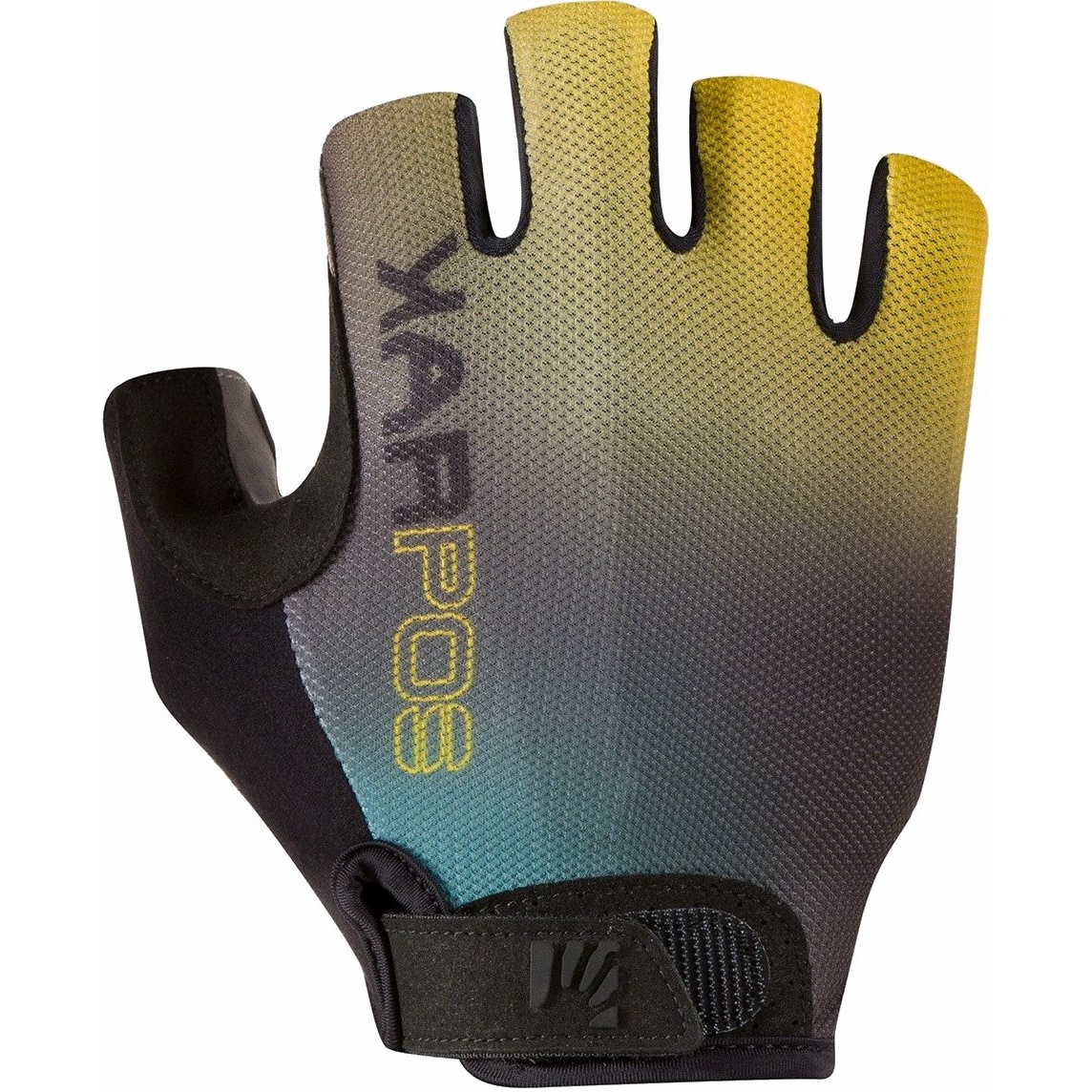 Produktbild von Karpos Federia Kurzfingerhandschuhe Herren - north atlantic/black/light curry