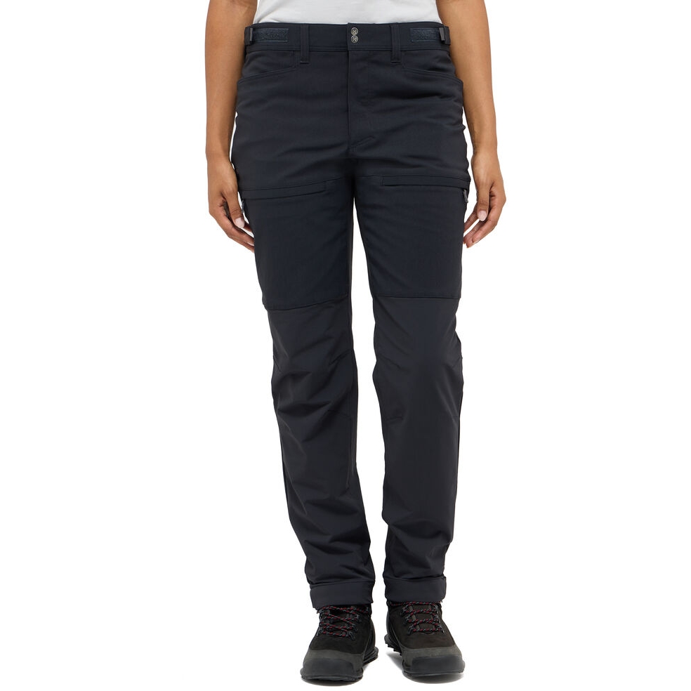 Pantaloni Tessili Da Donna Modeka Violetta, Neri, Taglia 38, Gamba Dritta, Per Moto