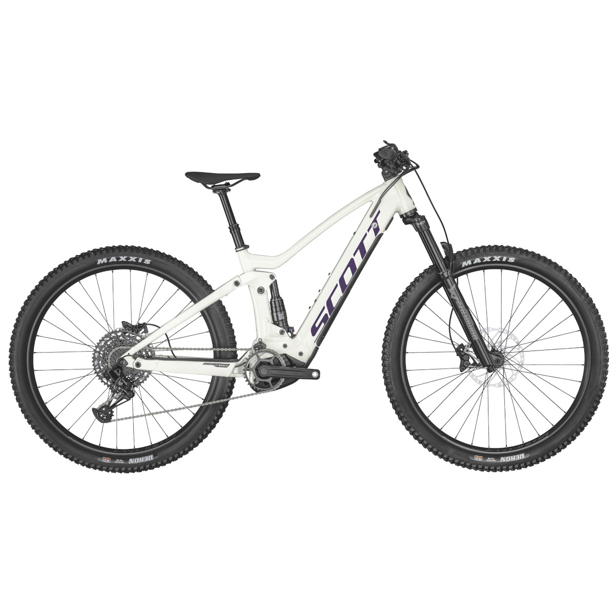 Picture of SCOTT CONTESSA STRIKE eRIDE 920 - 29&quot; Women MTB E-Bike - 2022 - gloss white / prism purple