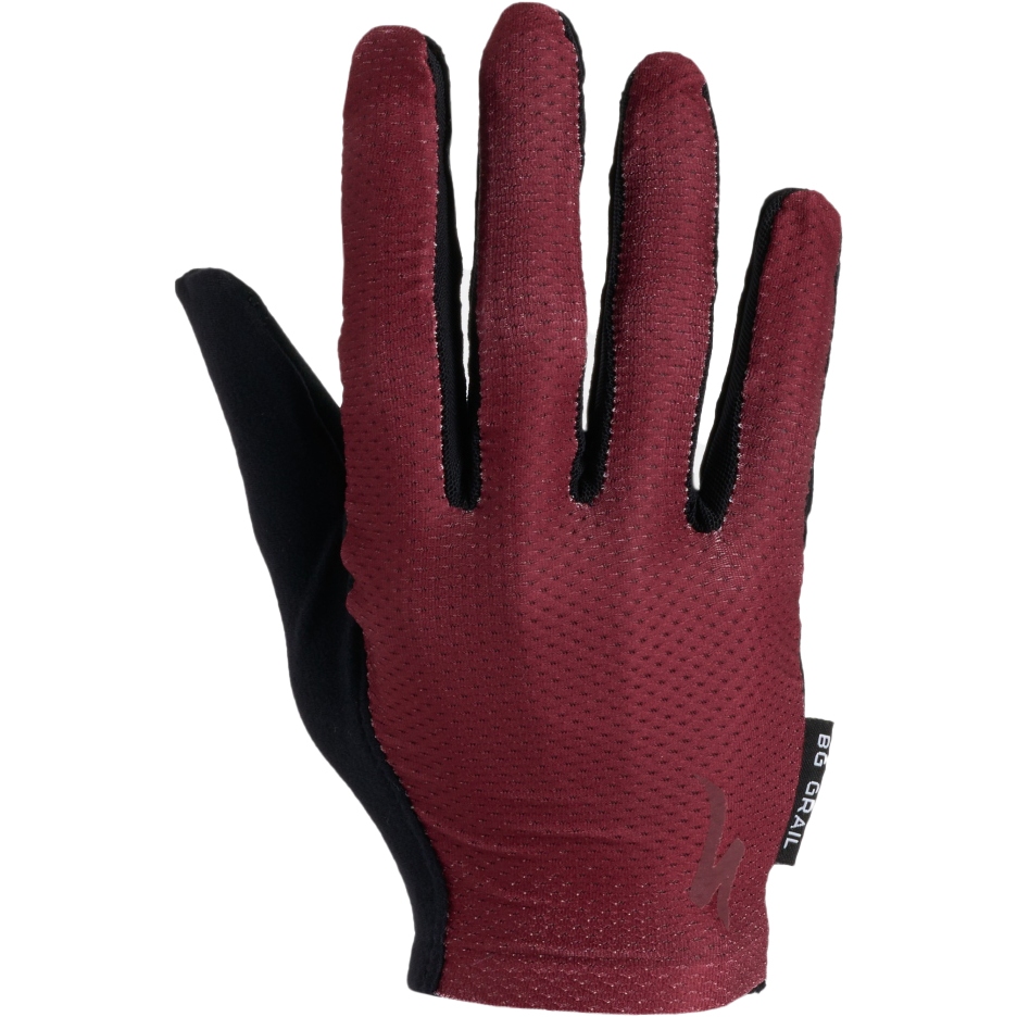 Bild von Specialized Body Geometry Grail LF Vollfinger-Handschuhe - garnet red