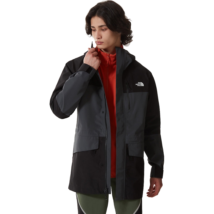 Picture of The North Face Dryzzle All Weather FutureLight™ Jacket Men - Asphalt Grey/TNF Black