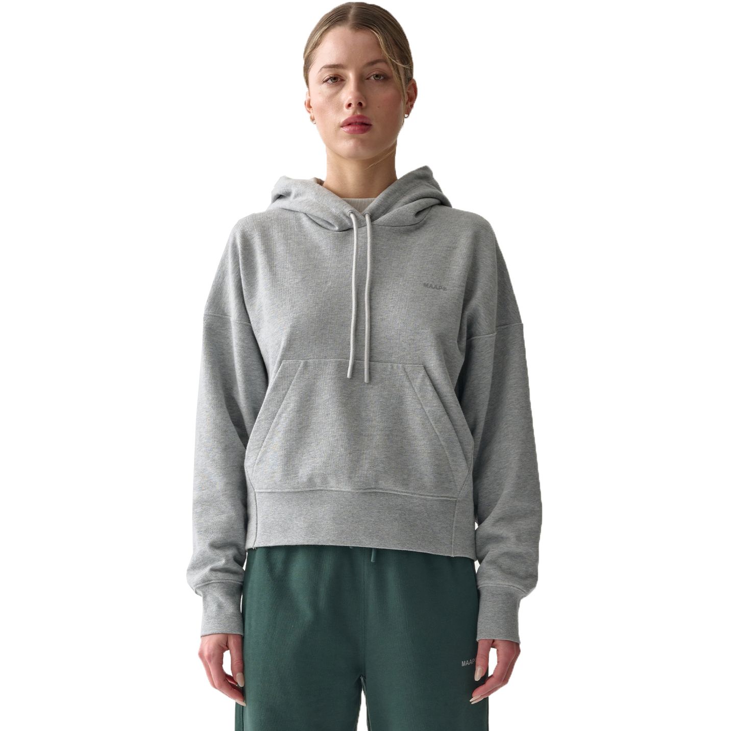 Picture of MAAP Essentials Hoodie Women - grey marle