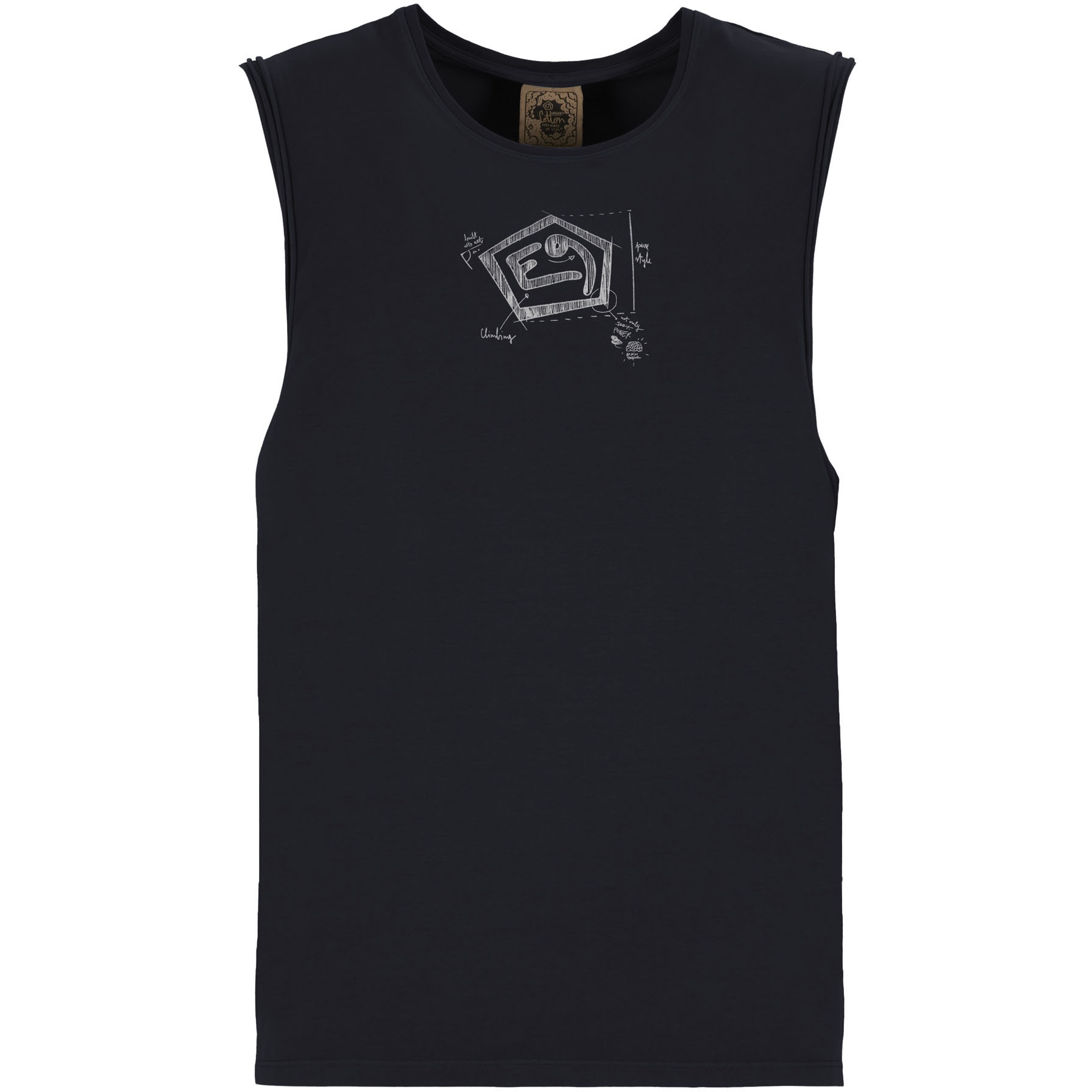 Picture of E9 Nop Tank Top Men - Persian Blue