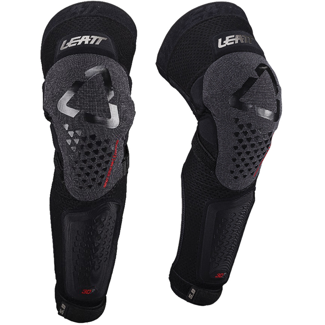 Picture of Leatt 3DF 5.0 Evo EXT Knee Guards - black