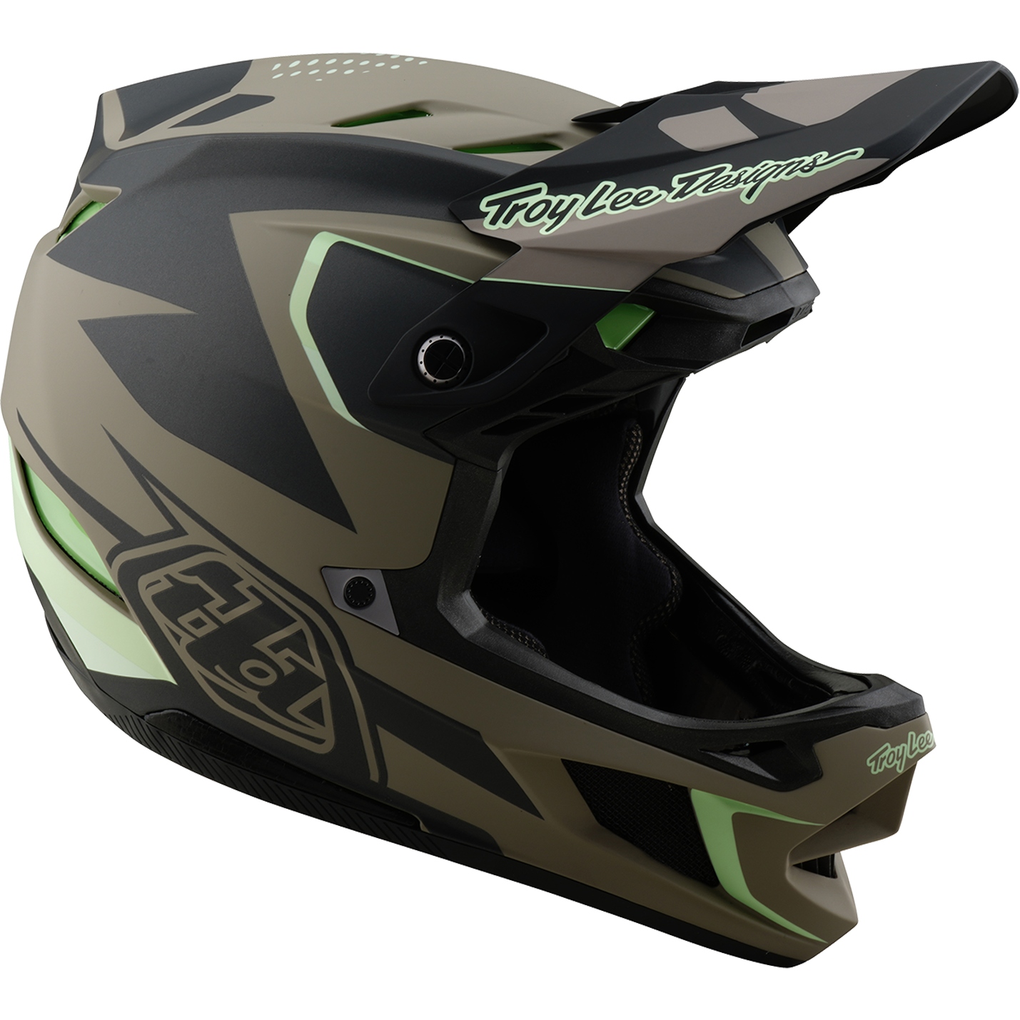 Troy Lee Designs D4 Composite MIPS Helm - Optic Timber | BIKE24