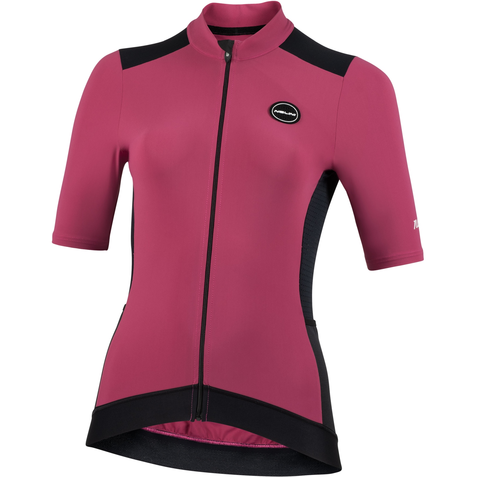 Picture of Nalini Five Pockets Jersey Women - black/red wine 4750