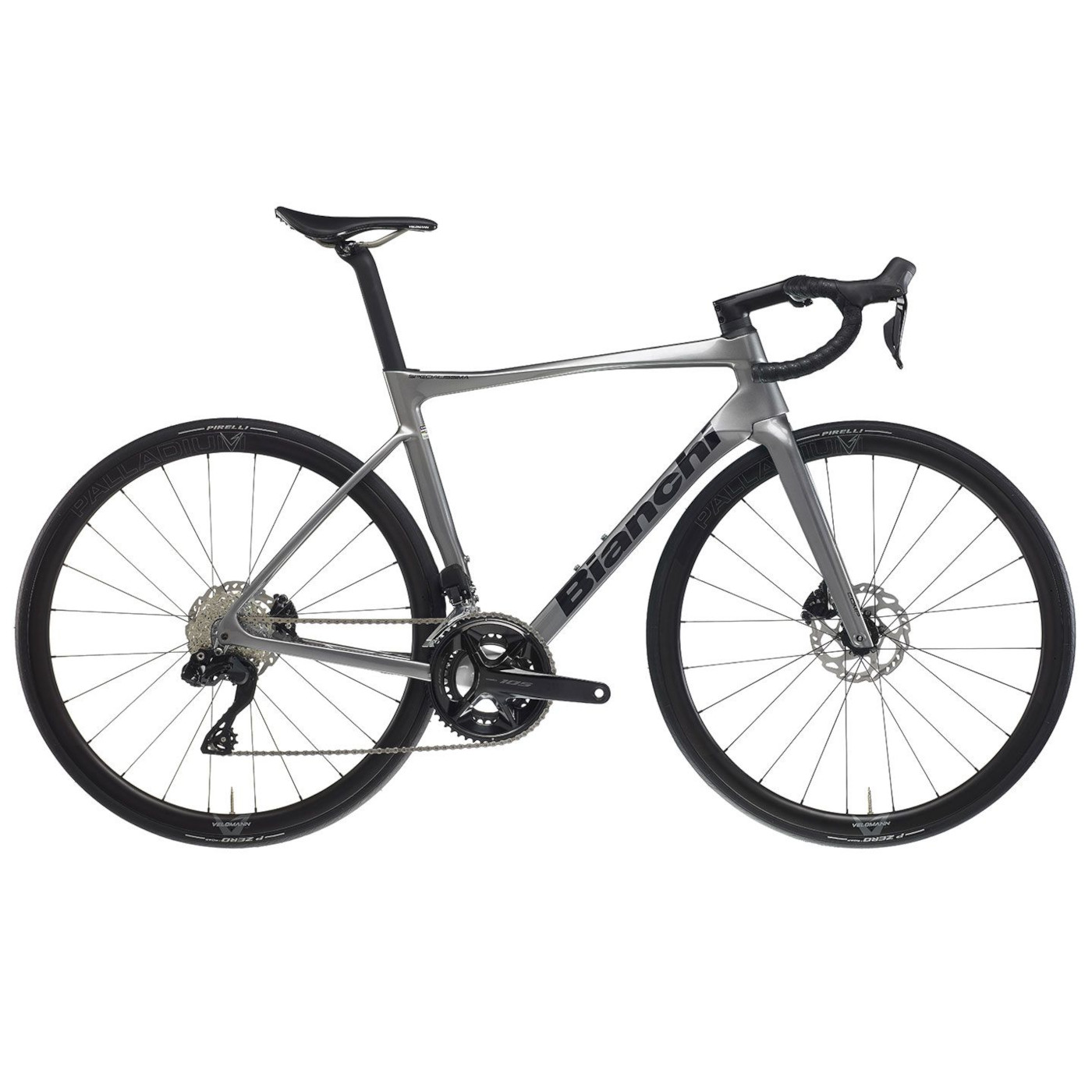 Picture of Bianchi SPECIALISSIMA COMP - 105 Di2 - Carbon Road Bike - 2025 - graphite / black