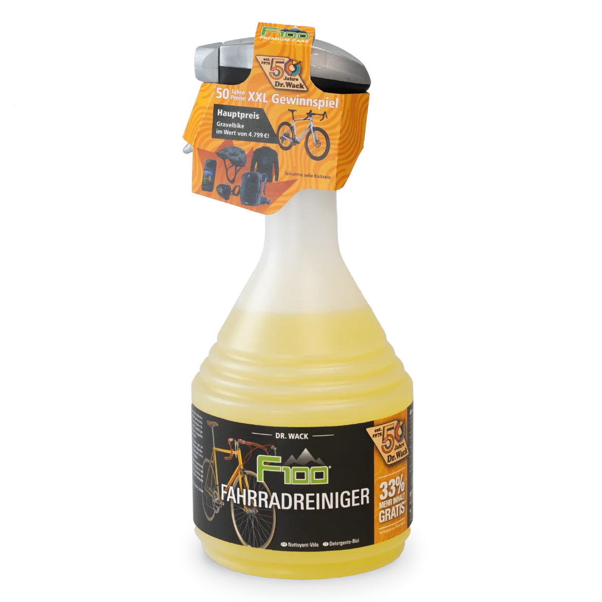 Productfoto van Dr. Wack F100 Fietsreiniger - 1000ml - Limited Edition 2025