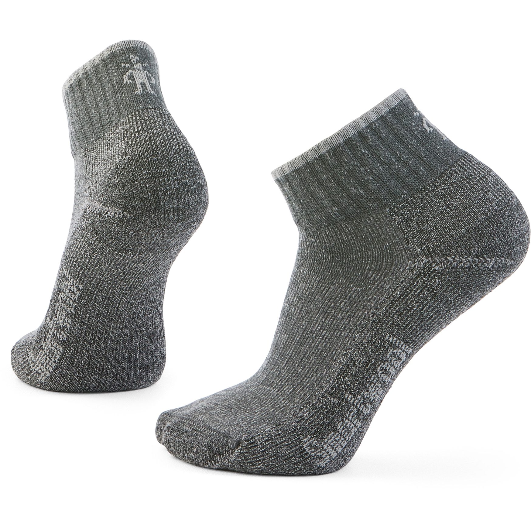 Bild von SmartWool Classic Edition Light Cushion 2nd Cut Ankle Wandersocken - 052 medium gray