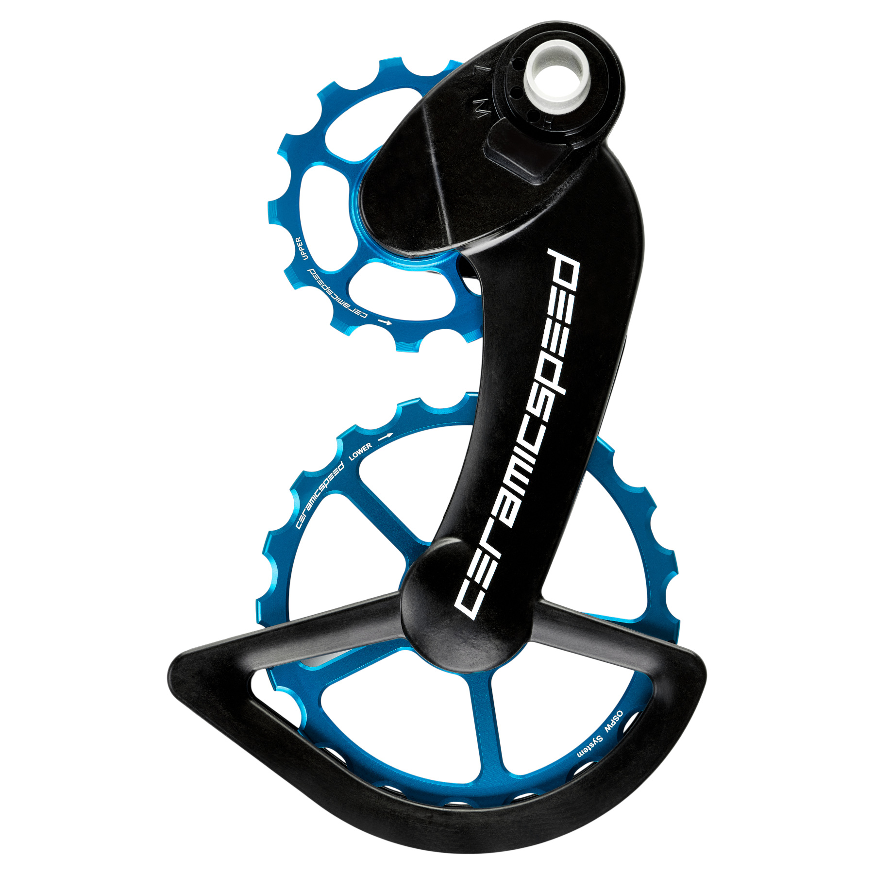 Picture of CeramicSpeed OSPW Derailleur Pulley System - for Campagnolo 11s | 13/19 Teeth - blue