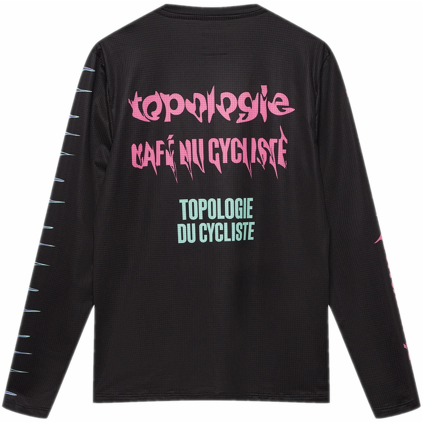 Café du Cycliste x Topologie Ambre Longsleeve Shirt Men - black