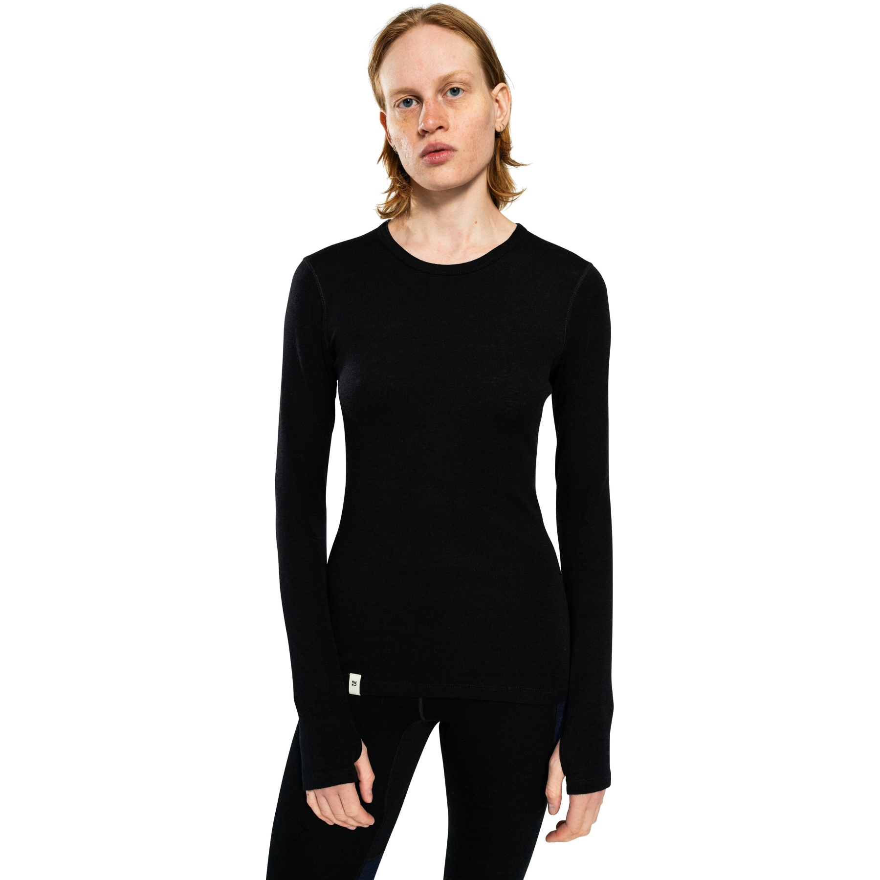Photo produit de Ulvang Maillot de Corps Manches Longues Femme - Alltime Lead Rib - Noir
