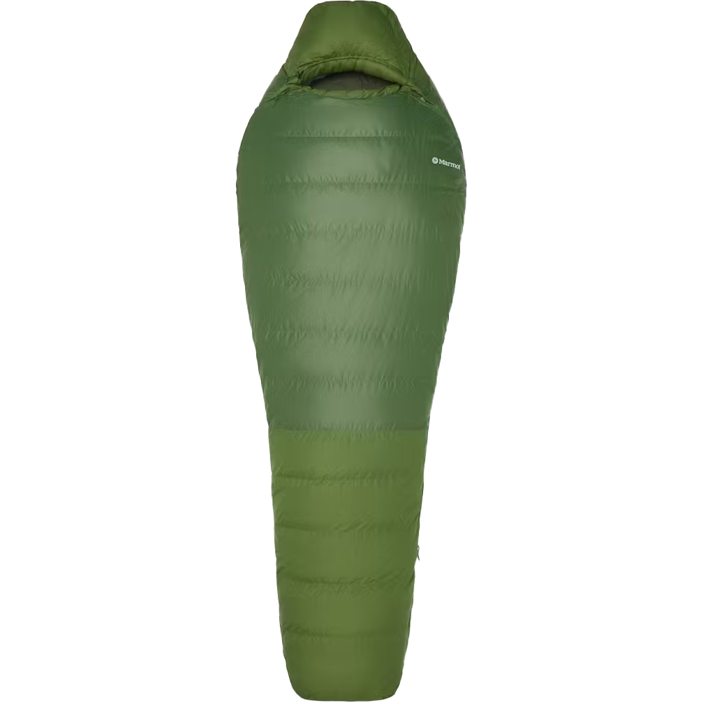 Picture of Marmot Mad River 30 Regular Down Sleeping Bag - Zip left - foliage/rosin green