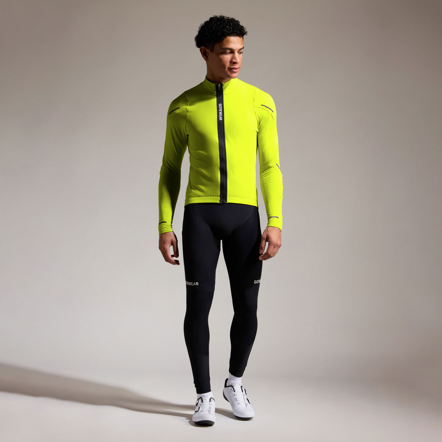GOREWEAR Spinshift Thermo Long Sleeve Jersey Men - neon yellow