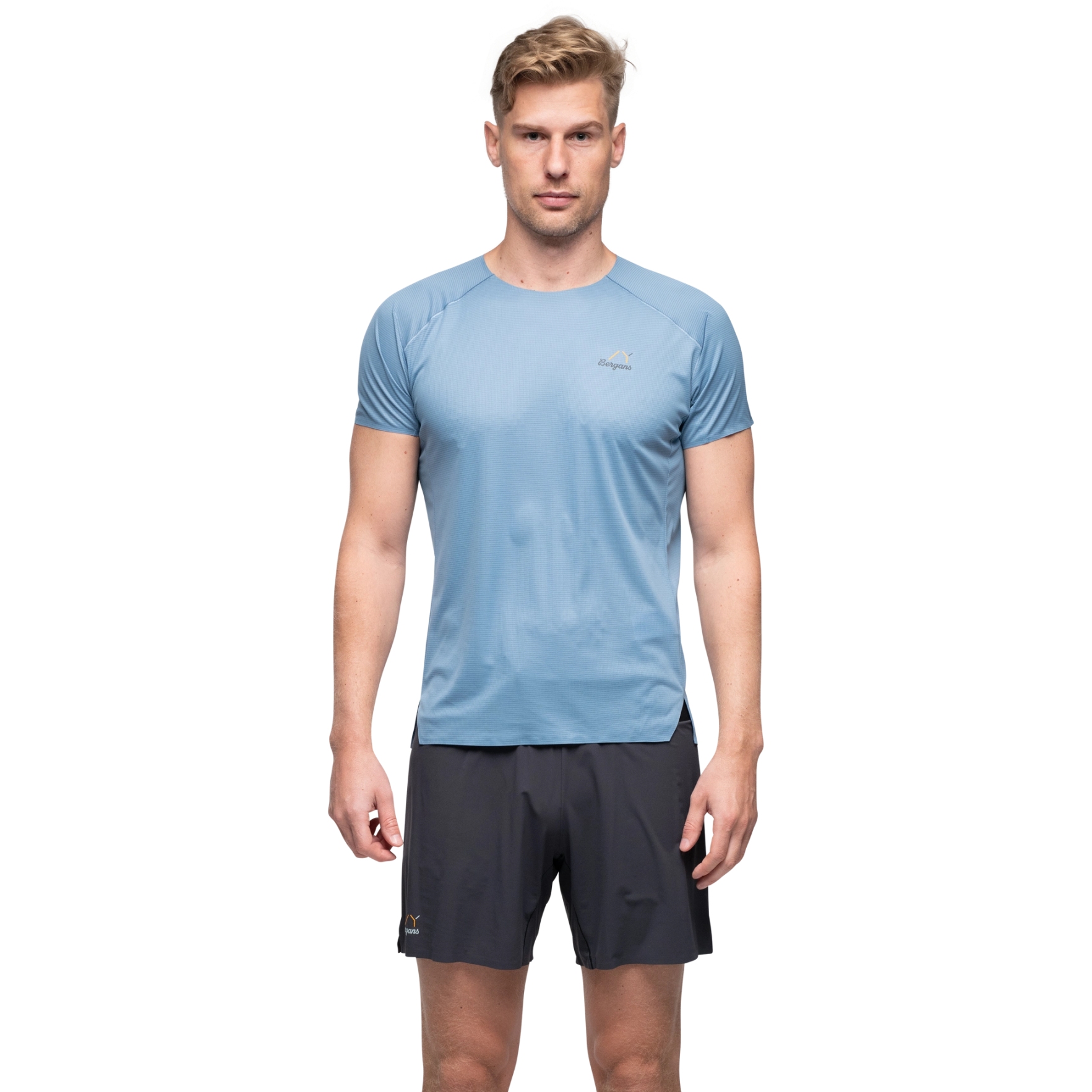 Produktbild von Bergans Y LightLine Fast T-Shirt Herren - elemental blue