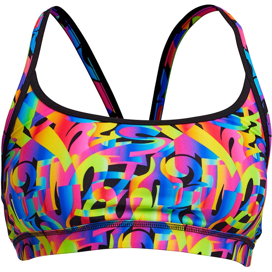 Produktbild von Funkita Sports Eco Bikini Top Damen - Colour Funk
