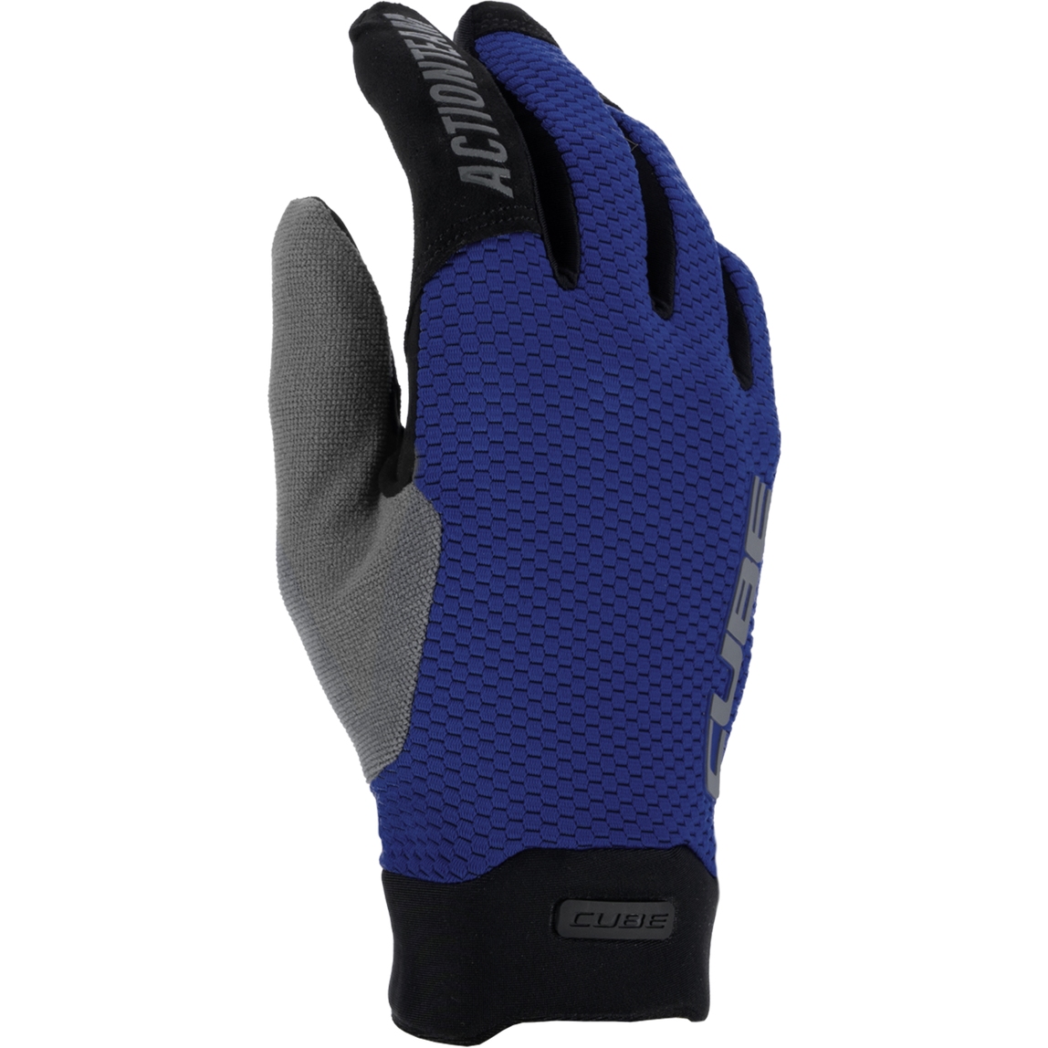 Picture of CUBE Gravity X Actionteam Long Finger Gloves - blue