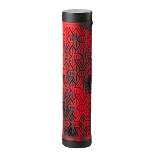 Image of Dartmoor Icon Lock-On Grips - red / black