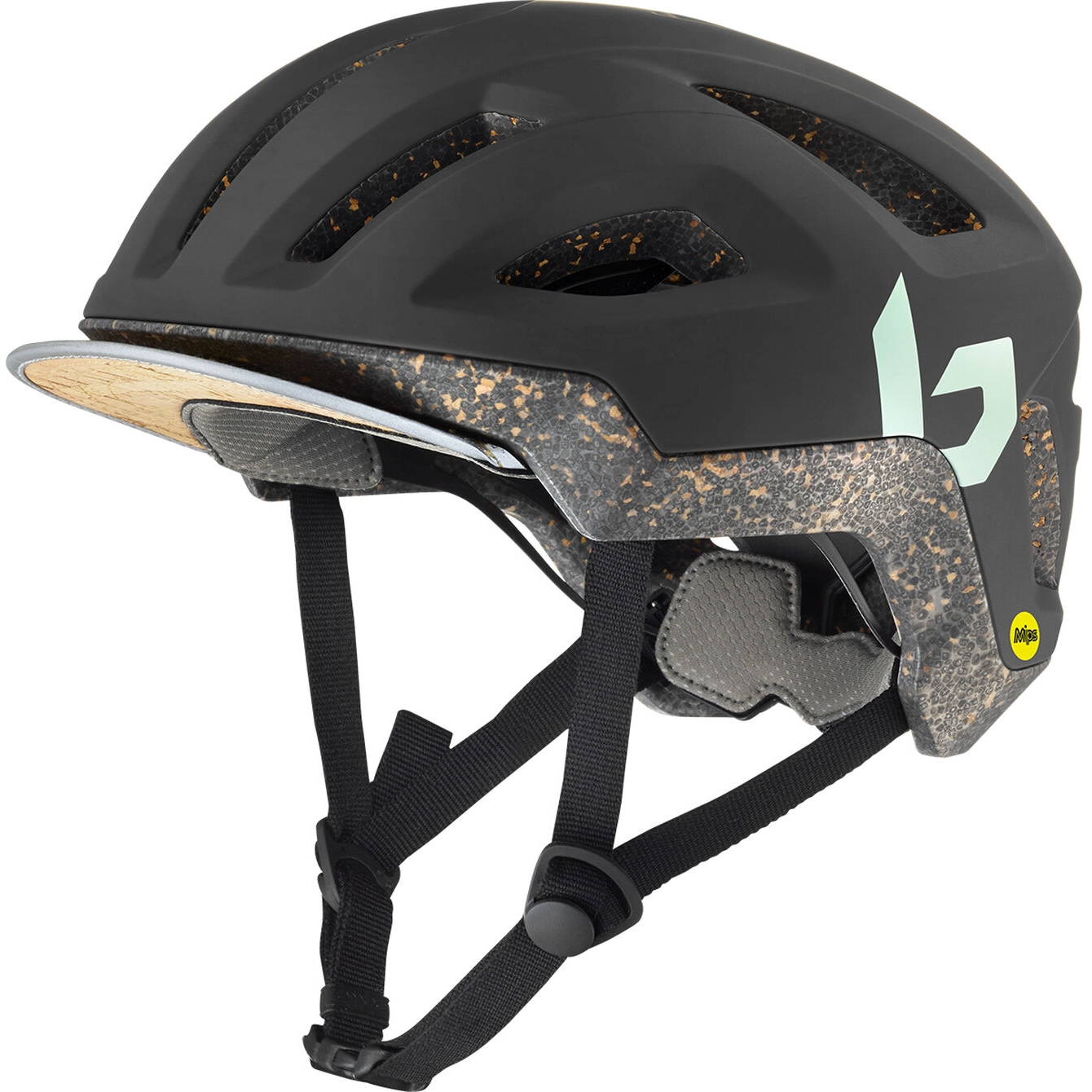 Produktbild von Bollé Eco React MIPS Helm - matte dark green