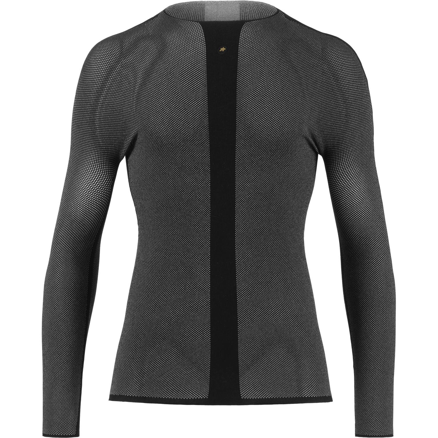 Picture of Assos GTO Spring Fall LS DermaSensor Base Layer - blackSeries