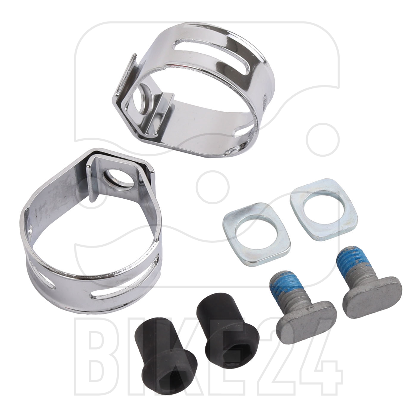 Picture of SRAM Shifter Clamp Kit for Electronic Shifter (Disc Brake) Red, Force ETap AXS - 1 Pair - 11.7018.079.000