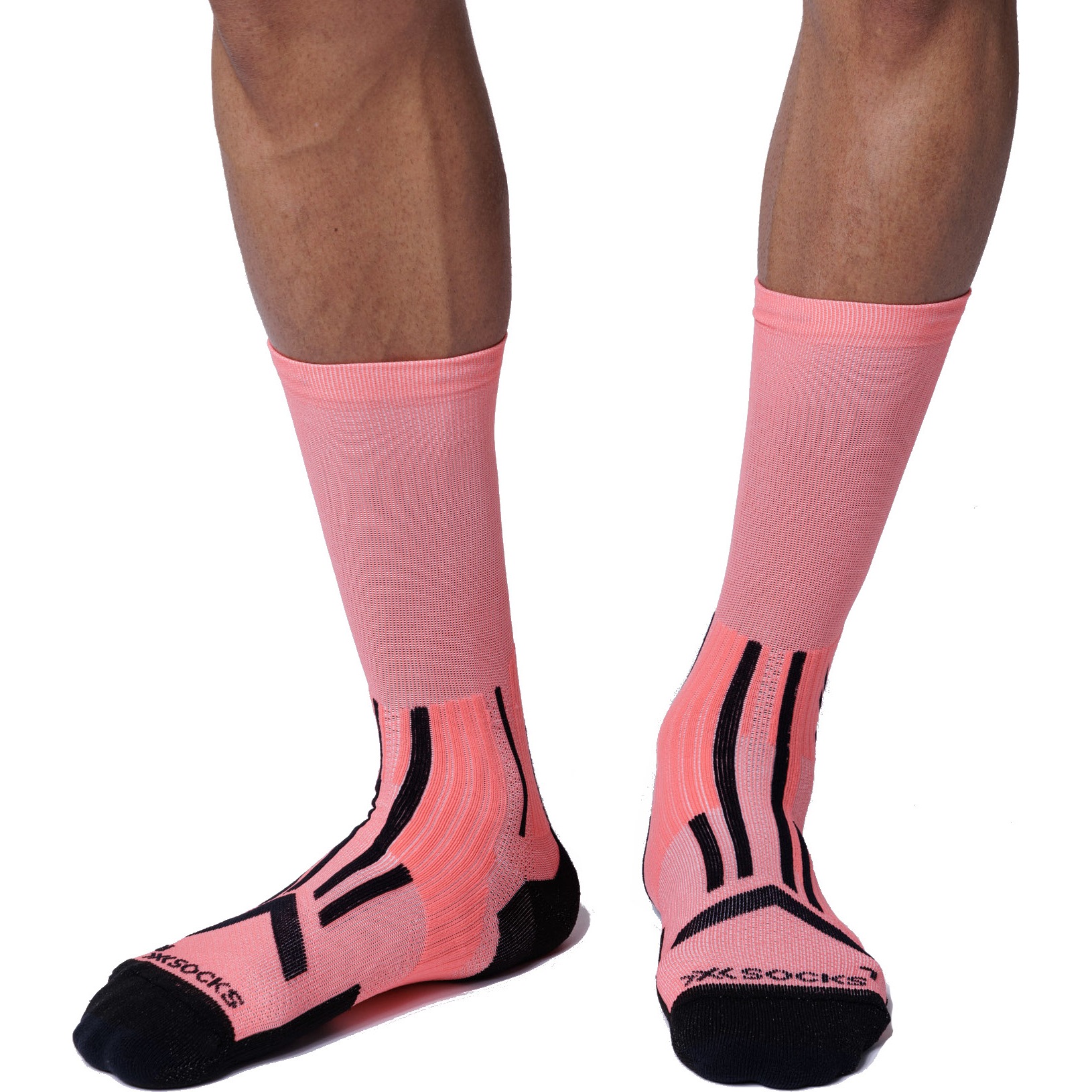 Photo produit de X-Socks Chaussettes - Trailrun Perform Crew - dusty rose/black
