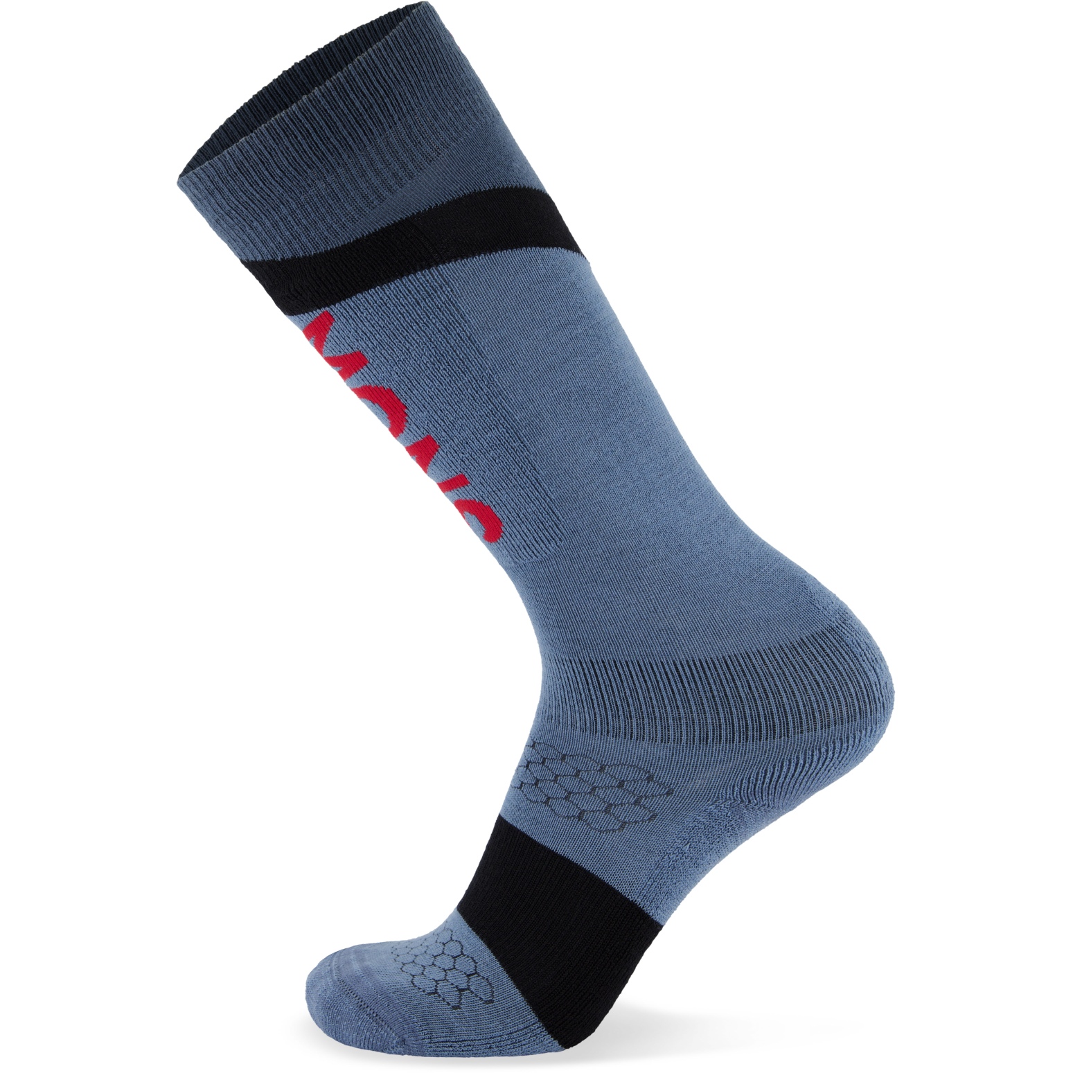 Mons Royale Ultra Cushion Merino Snow Socks - blue slate / black | BIKE24