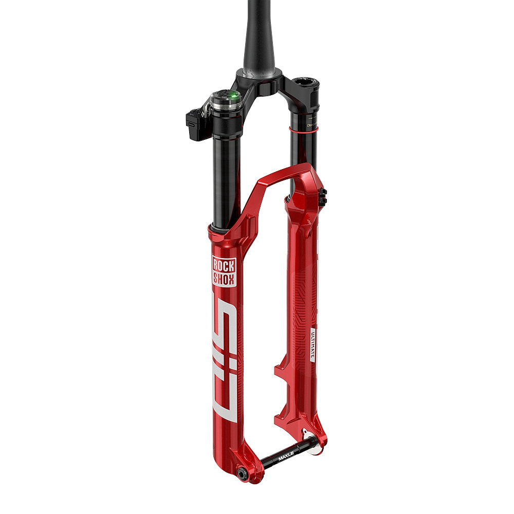 Productfoto van RockShox SID Ultimate Voorvork - 29&quot; | 3P Flight Attendant | Race Day 2 | 44mm Offset | 15x110mm Boost - 120mm - electric red