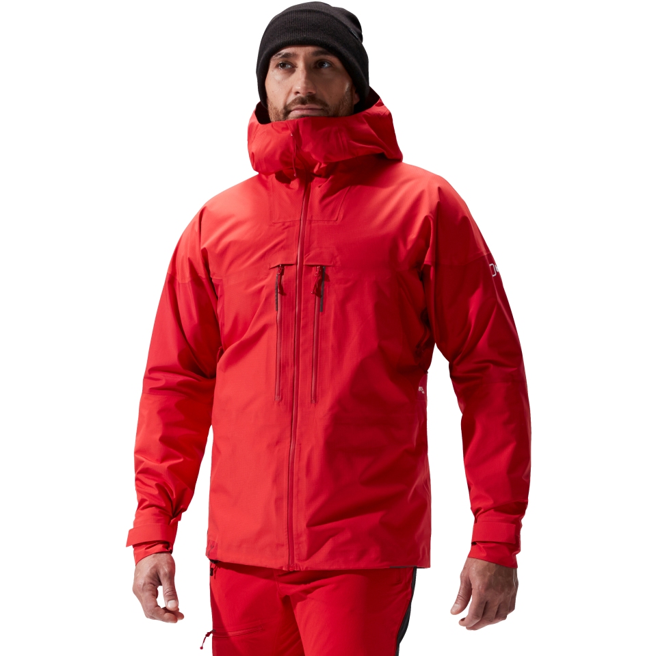 Produktbild von Berghaus MTN Guide Alpine Pro Jacke Herren - Goji Berry/Haute Red