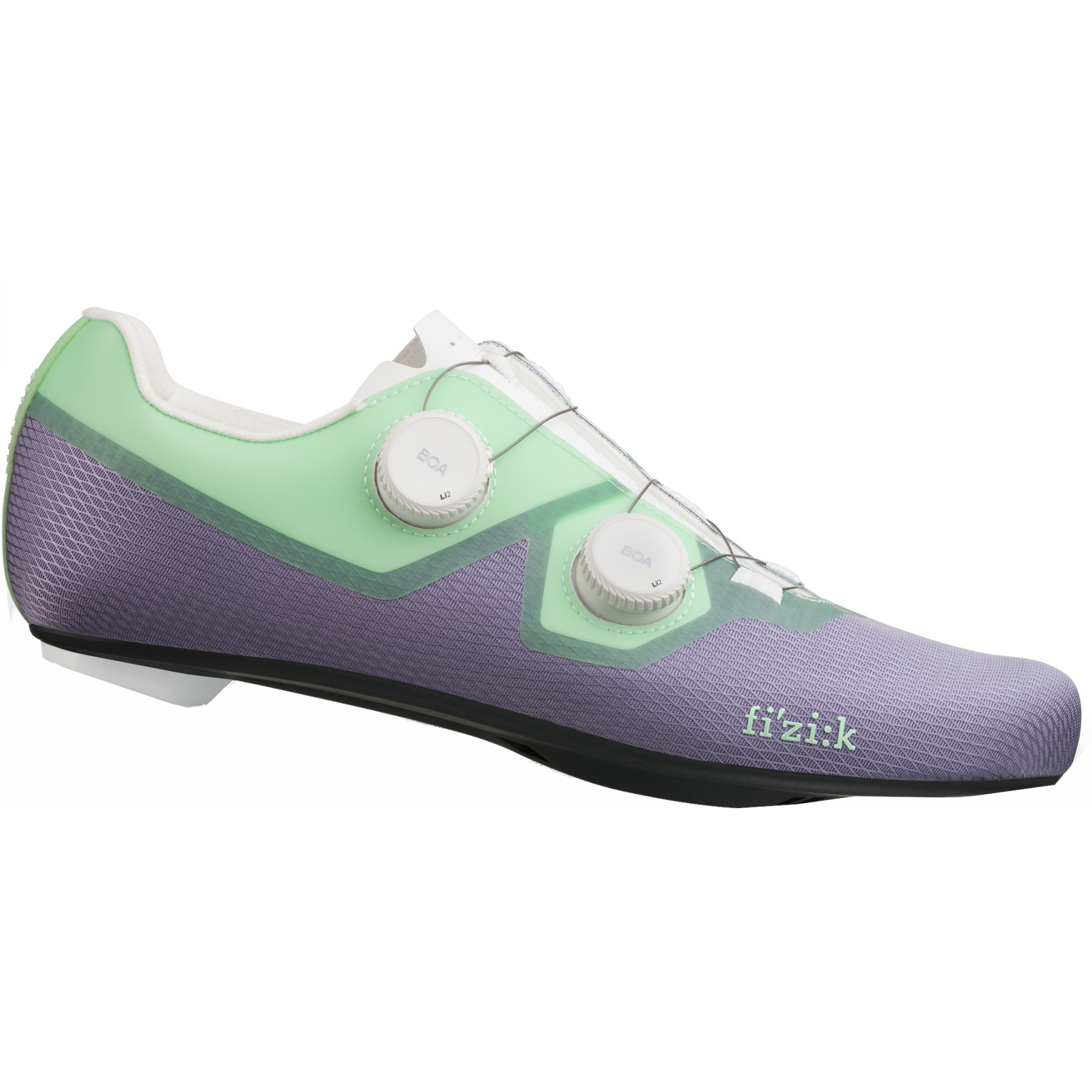 Fizik Lyra Rennradschuhe Unisex - lavandar/mintgreen | BIKE24 AT