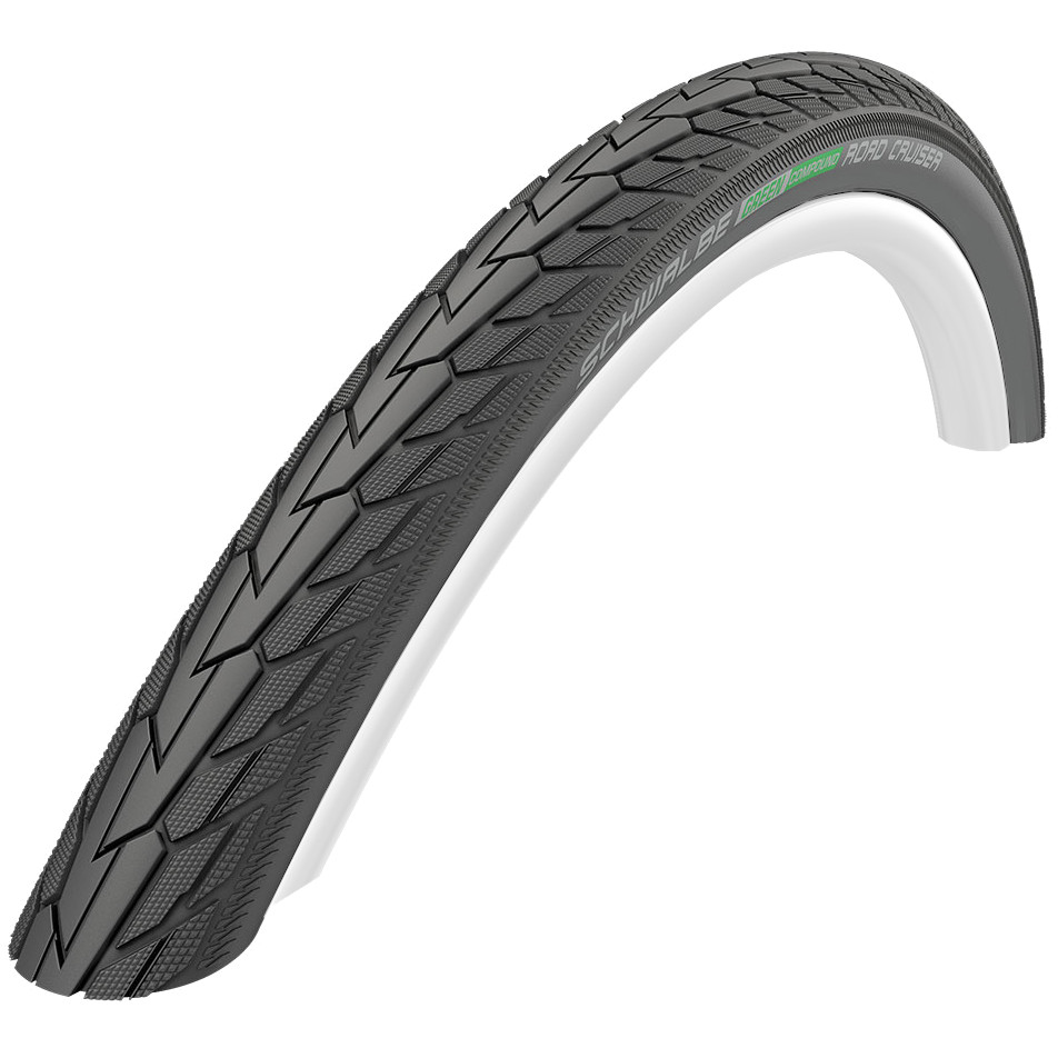 Picture of Schwalbe Road Cruiser Wire Bead Tire - Active | Green Compound | K-Guard - 12x1.75&quot; | Black
