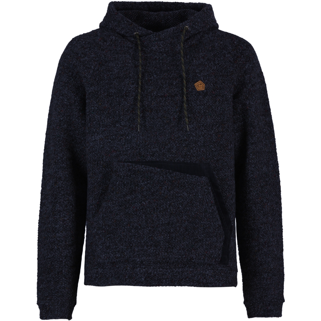 Мужская толстовка с капюшоном E9 Baghy - Темно-синий