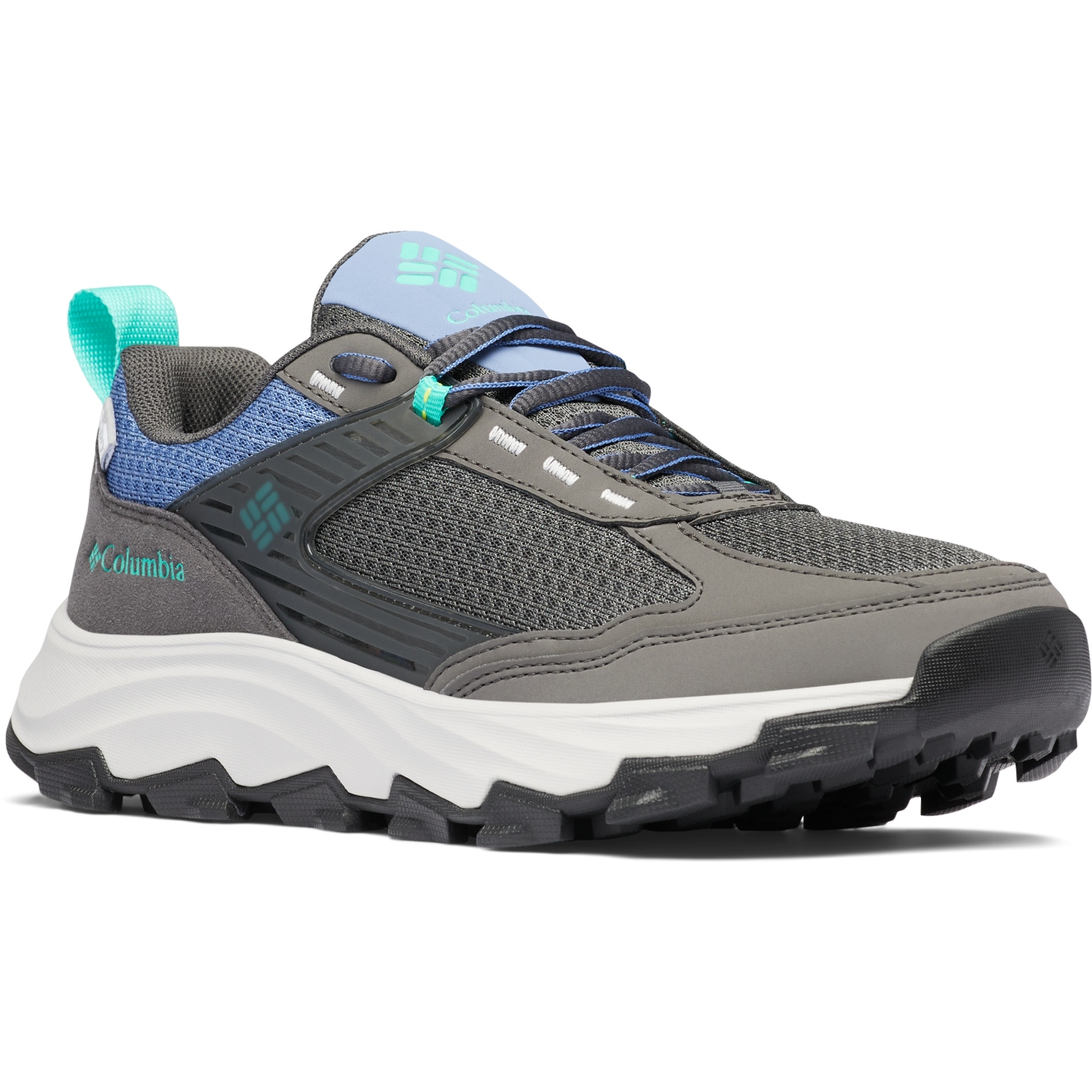 Picture of Columbia Hatana Max Outdry Hiking Shoes Women - Dark Grey/Electric Turquoise