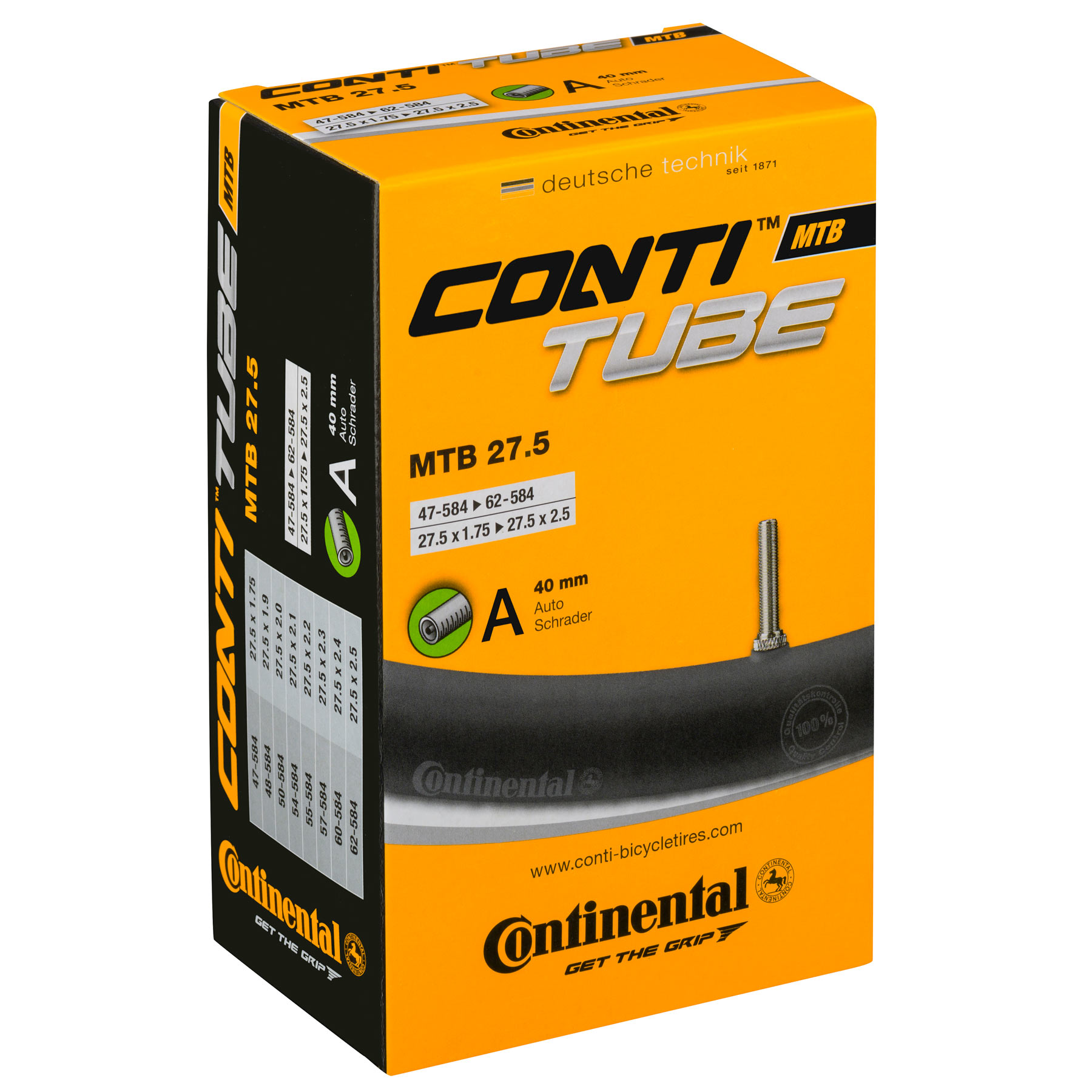 Productfoto van Continental MTB 27.5 Tube