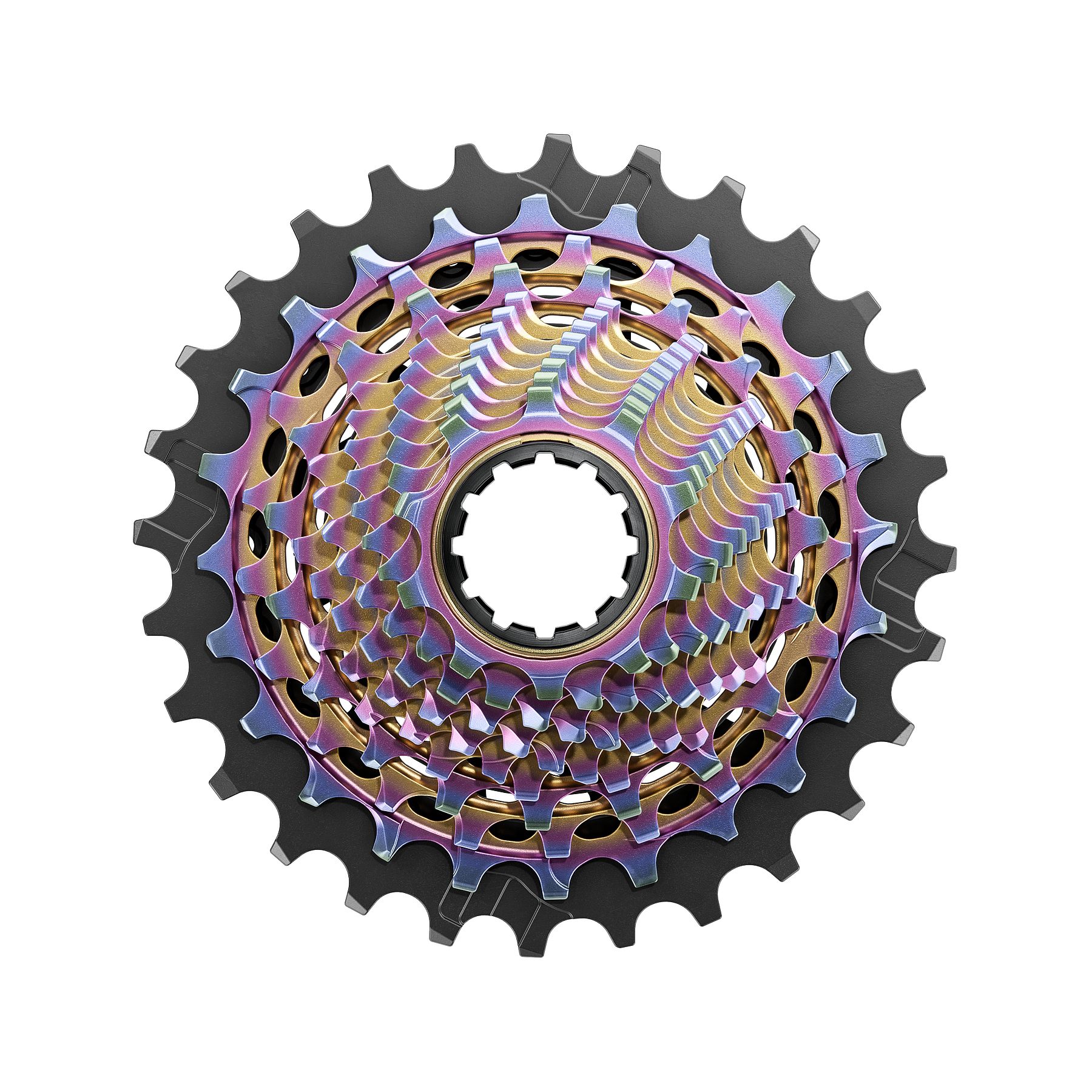 Produktbild von SRAM RED XG-1290 Kassette - XDR | 12-fach | E1 - Rainbow