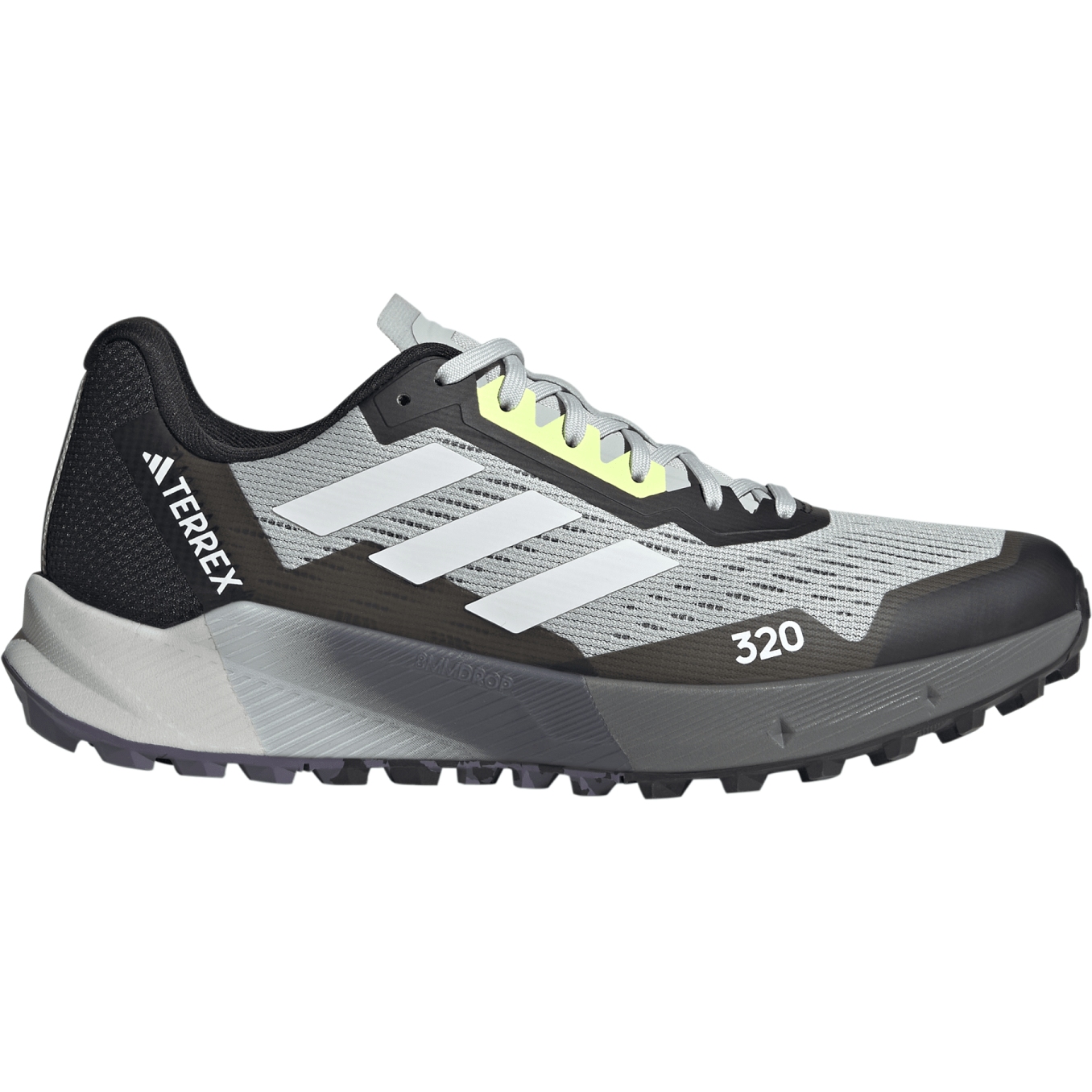 Picture of adidas Men&#039;s TERREX Agravic Flow 2 Trailrunning Shoes - wonder silver/crayon white/lucid lemon IF2571