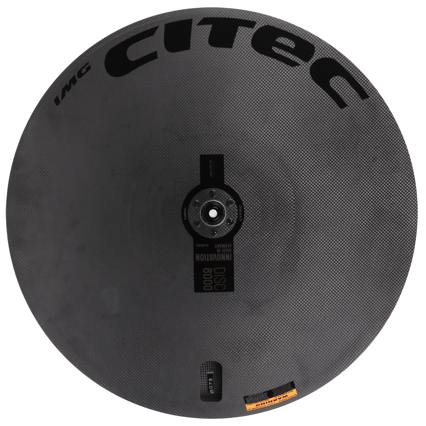 Picture of CITEC Disc 8000 DB Rear Wheel - 28&quot; | Clincher | Centerlock - 12x142mm - black