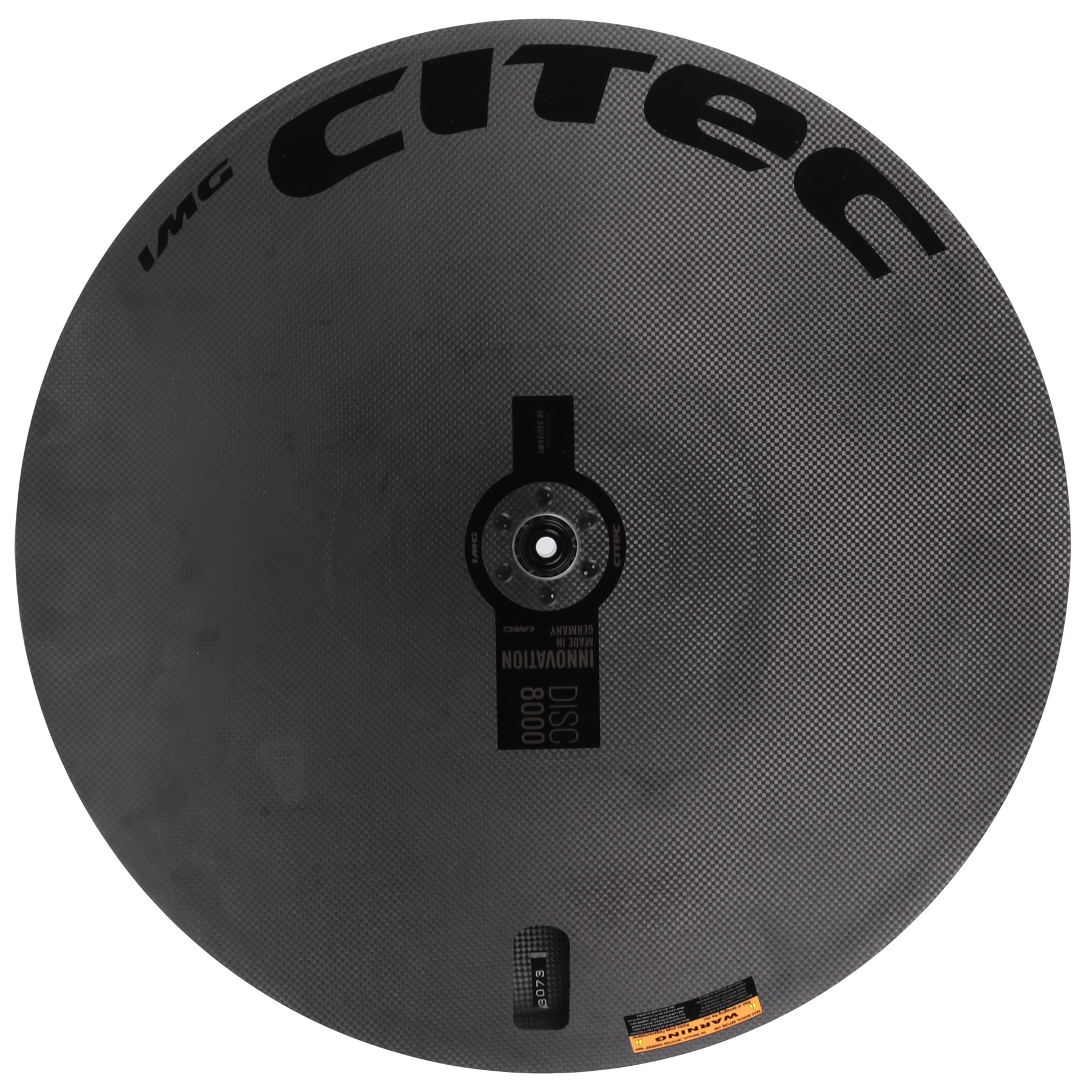 Foto de CITEC Rueda Trasera - Disc 8000 DB - 28&quot; | Clincher | Centerlock - 12x142mm - negro