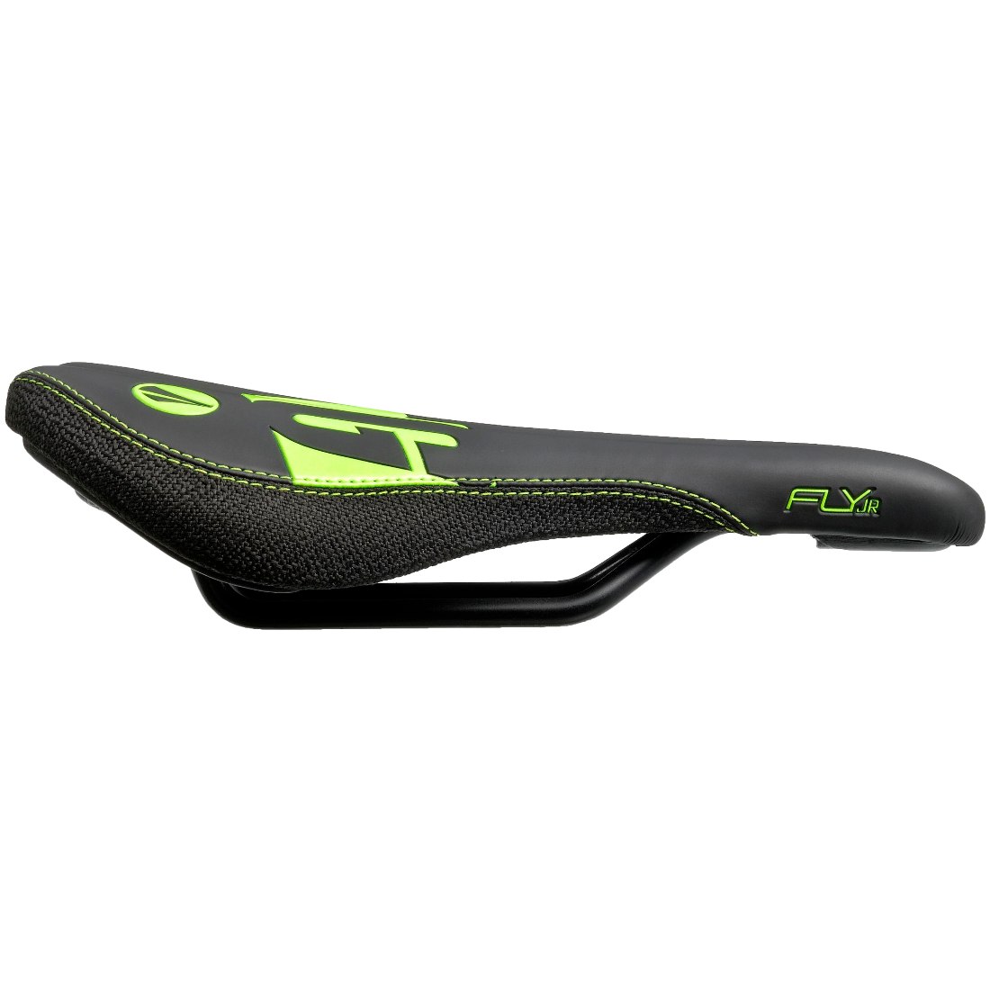 Picture of SDG Fly JR Saddle for Kids - black/neon green
