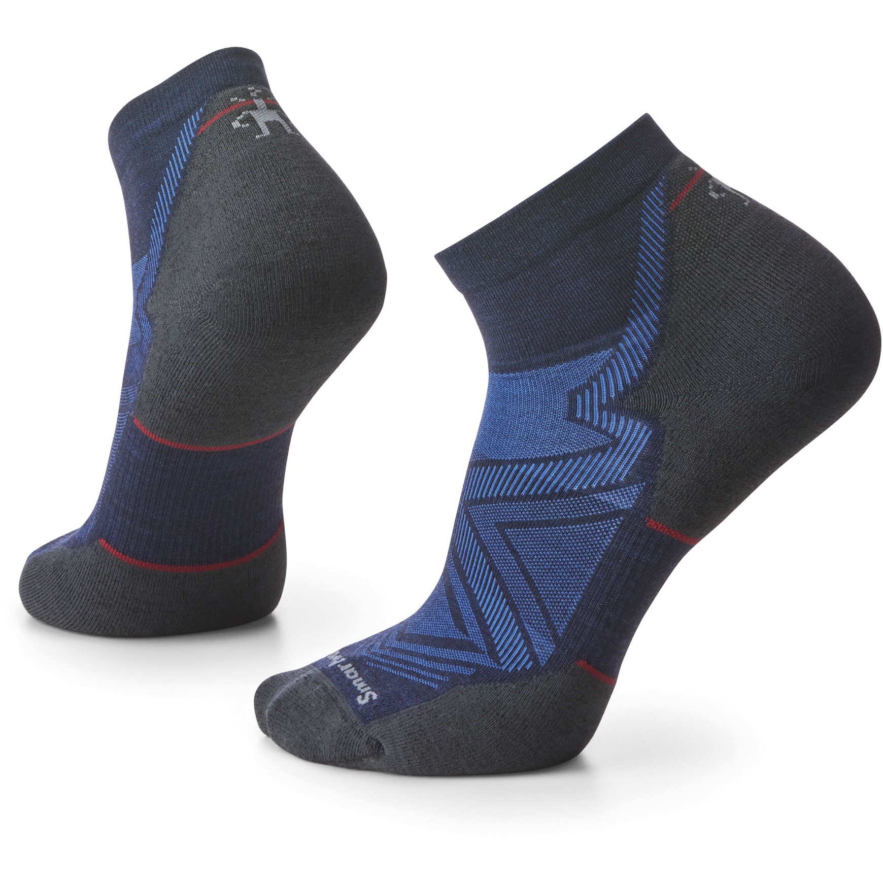 Photo produit de SmartWool Chaussettes Running Homme - Targeted Cushion Ankle - 092 deep navy