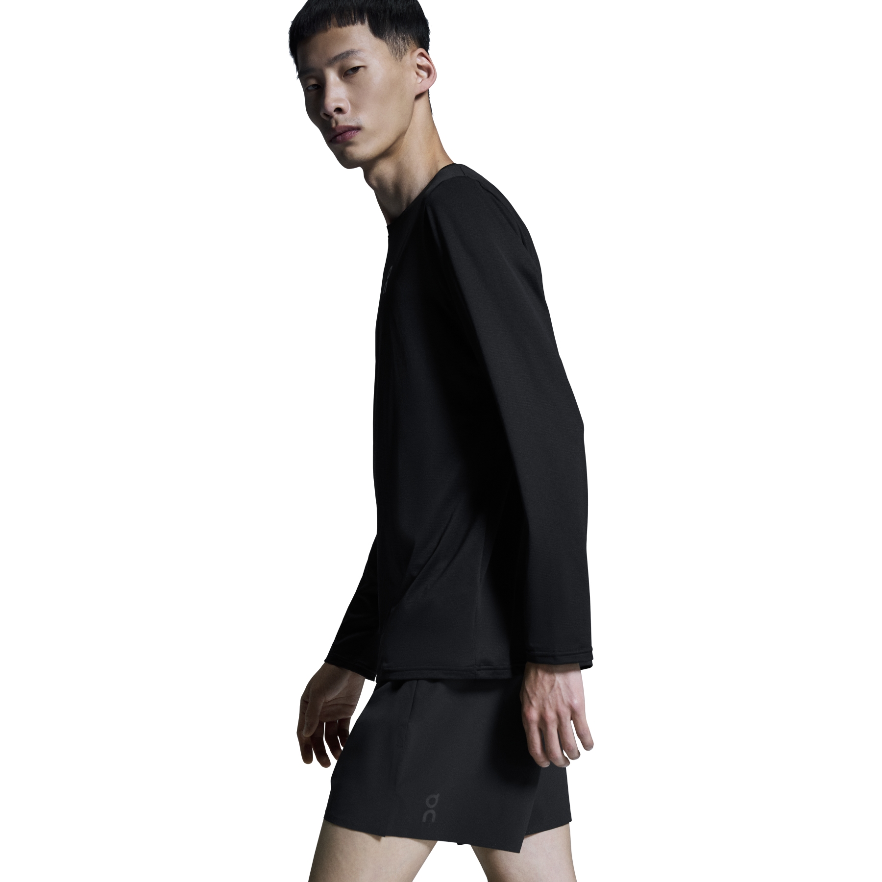 on メンズ 5\" Performance Shorts Mブラック On 5