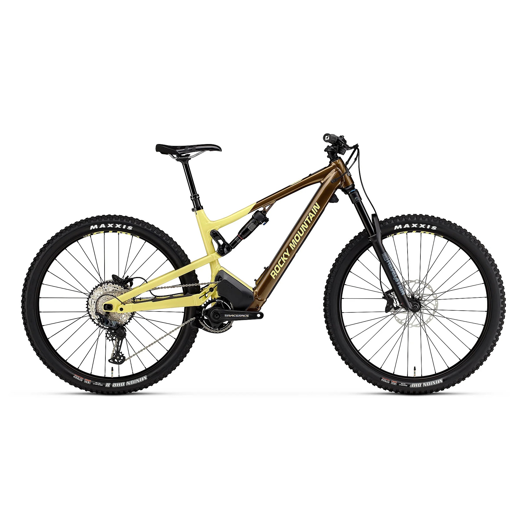 Picture of Rocky Mountain INSTINCT Powerplay A50 Shimano - 29&quot; Electric Mountainbike - 2024 - yellow / brown