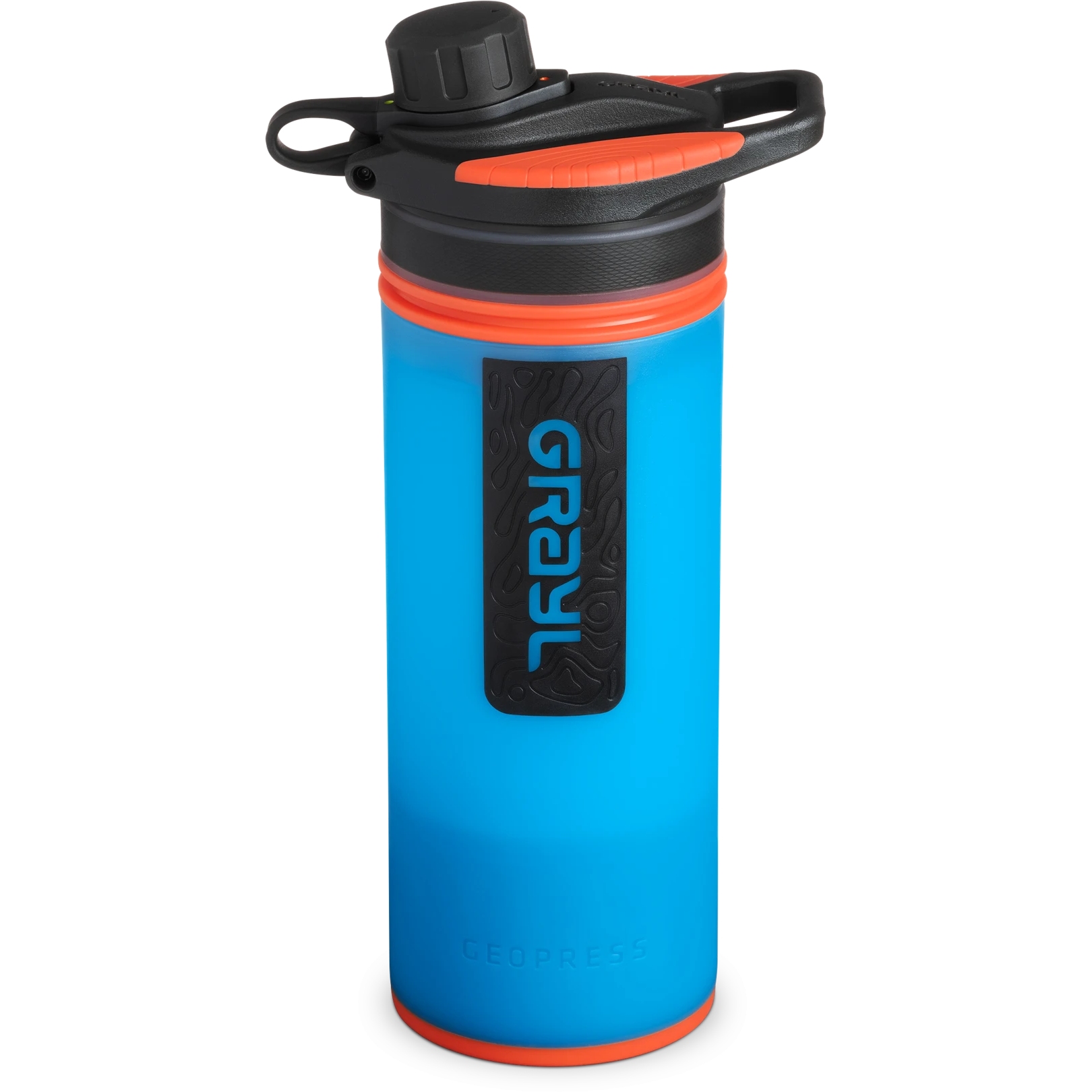 Picture of Grayl GeoPress Purifier Bottle with Water Filter - 710ml - Bali Blue