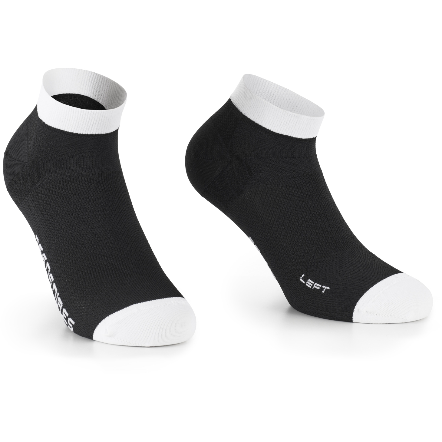 Image of Assos RS Low Socks SUPERLEGER - black series