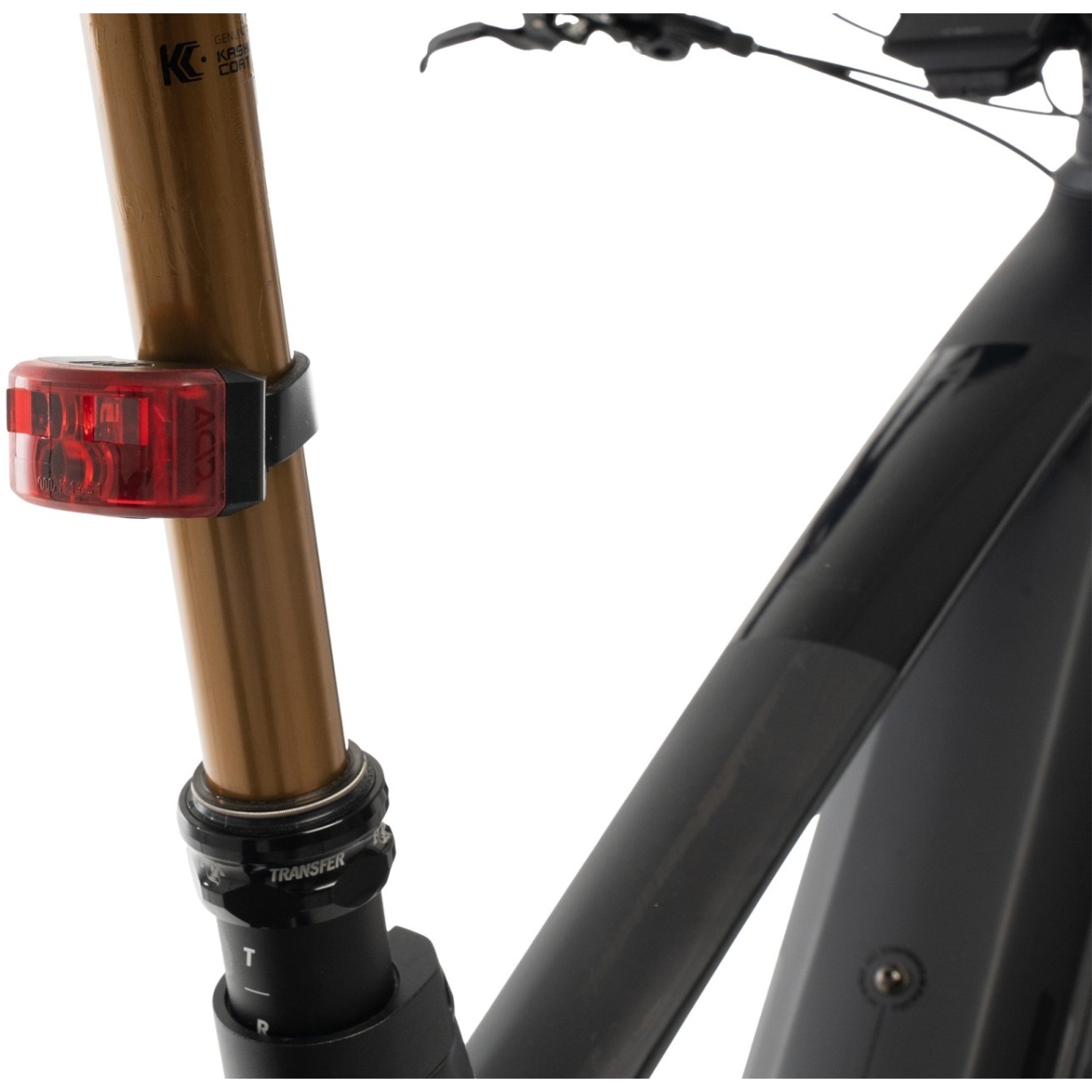 Kit Luci Per Bici Acid PRO 60 FPILINK - Set Anteriore E Posteriore, Nero, 937910000