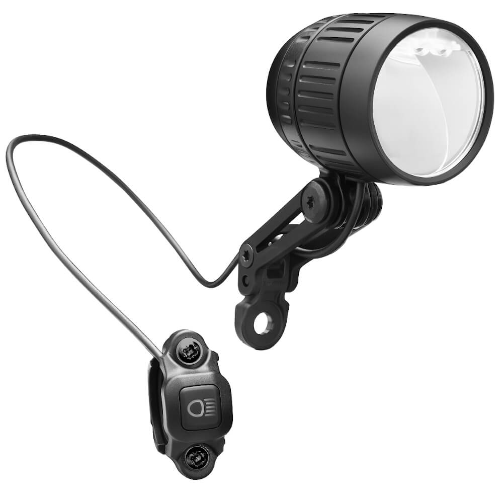Productfoto van Busch + Müller Fietslamp Vooraan - LUMOTEC IQ-XM E Highbeam - 168RU65-0B
