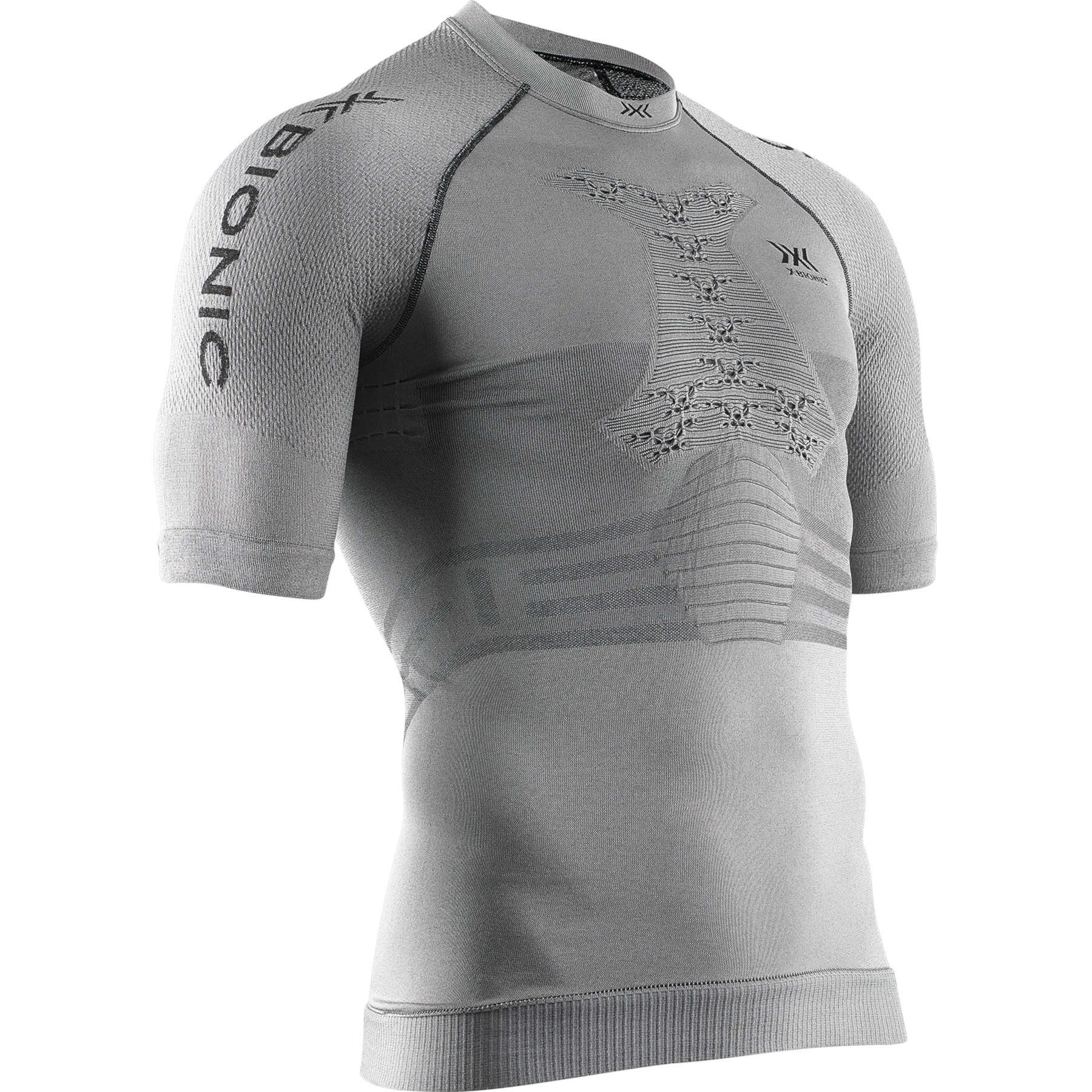 Productfoto van X-Bionic Fennec 4.0 Run Shirt Heren - anthracite/silver
