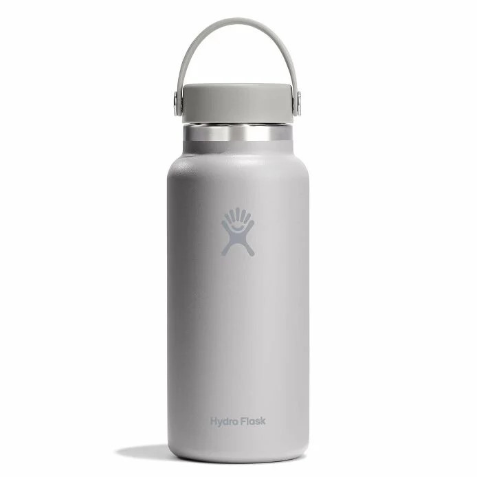 Picture of Hydro Flask 32oz Wide Mouth Insulated Bottle + Flex Cap - 946ml - Tonal Birch